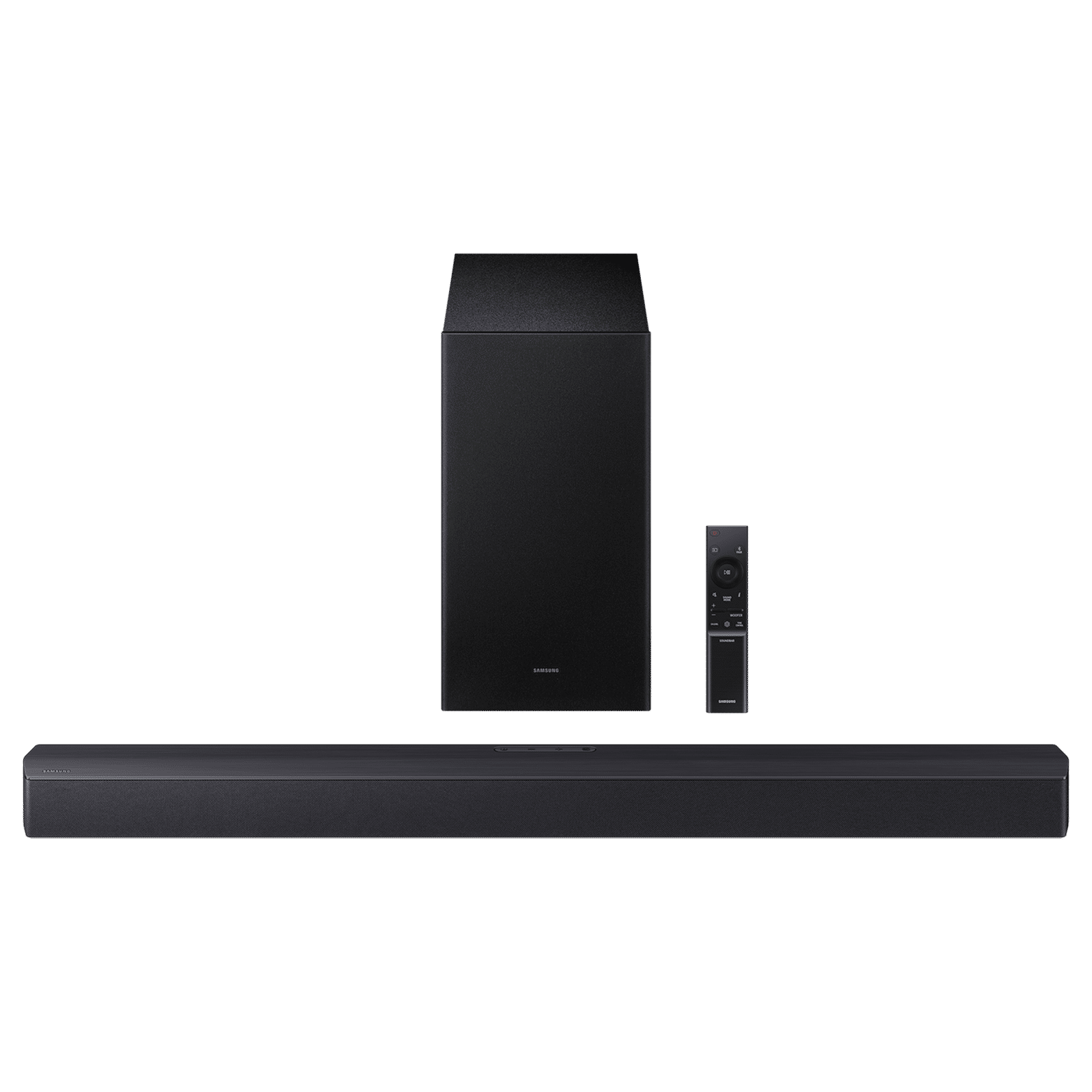 SAMSUNG B-series 300W Bluetooth Soundbar with Remote (Dolby Audio & DTS Virtual:X, 2.1 Channel, Titan Black)