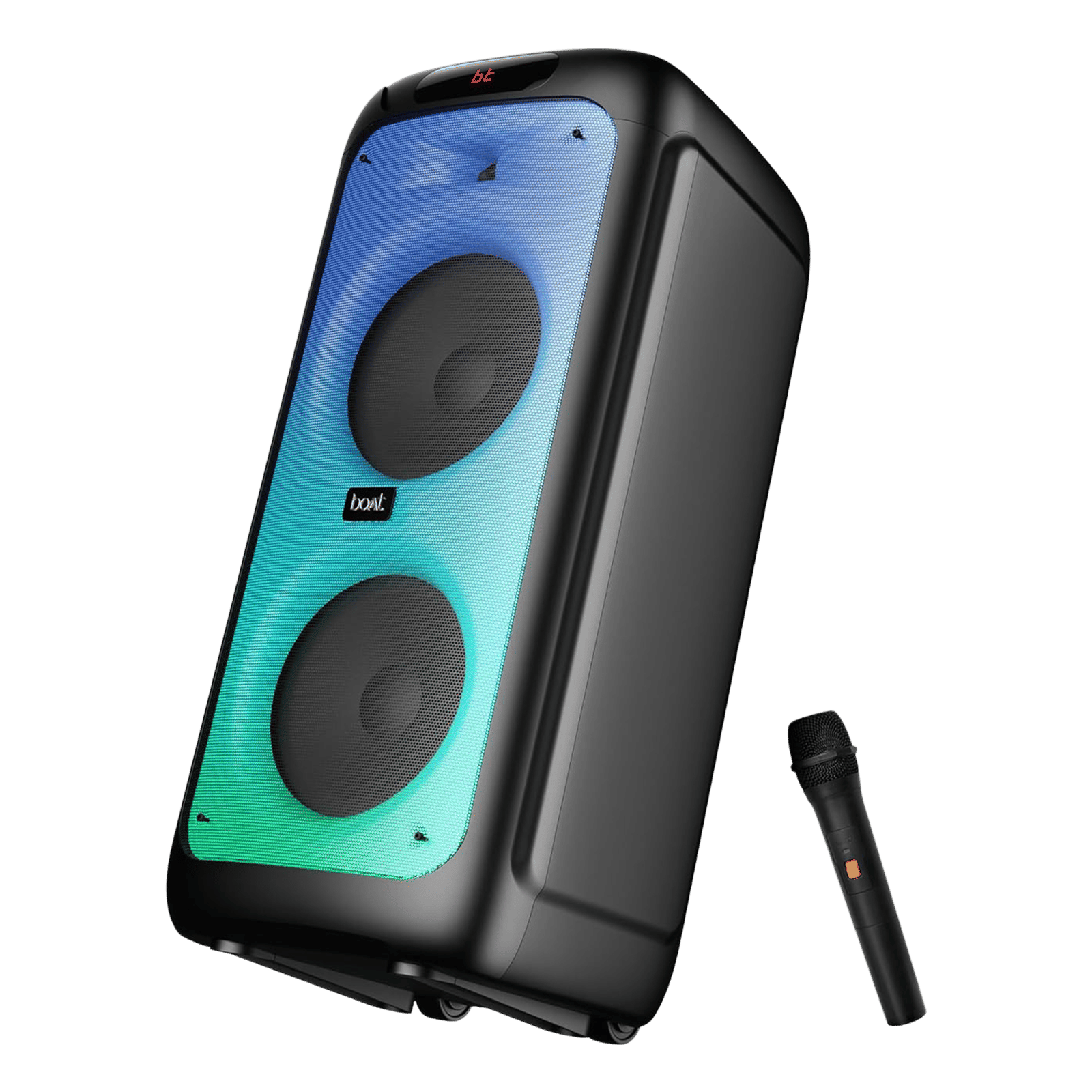 boAt Party Pal 390 160W Bluetooth Party Speaker with Mic (TWS Mode, 2.0 Channel, Space Black)