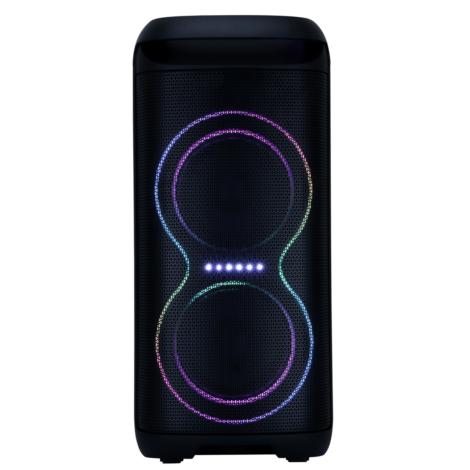 Croma 180W Party Speaker with Mic (Music Sync LED Light, 2.1 Channel, Black)