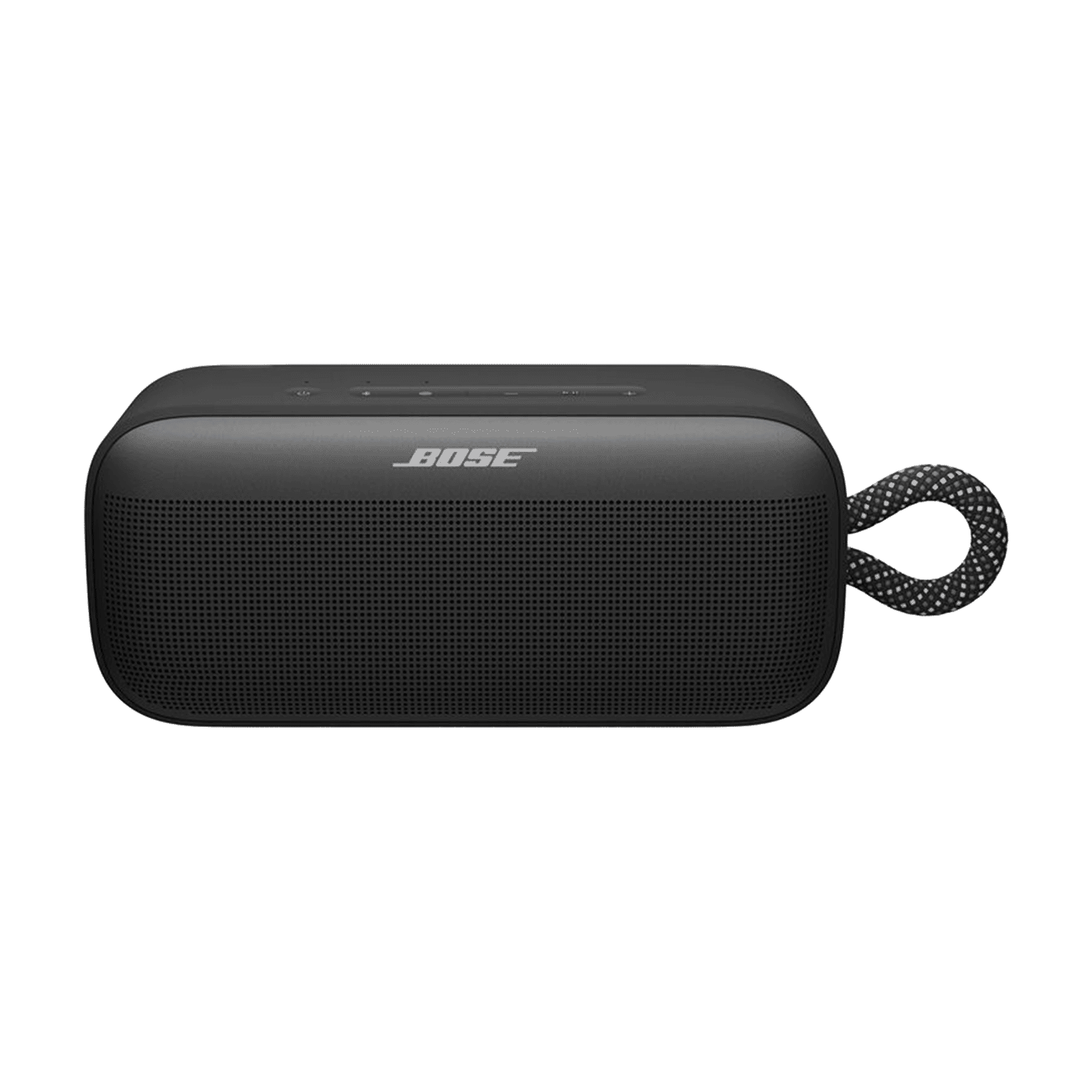 Bose SoundLink Plus 5.25W Portable Bluetooth Speaker (IP67 Water Resistant, 20 Hours Playback Time, Mono Speaker, Black)