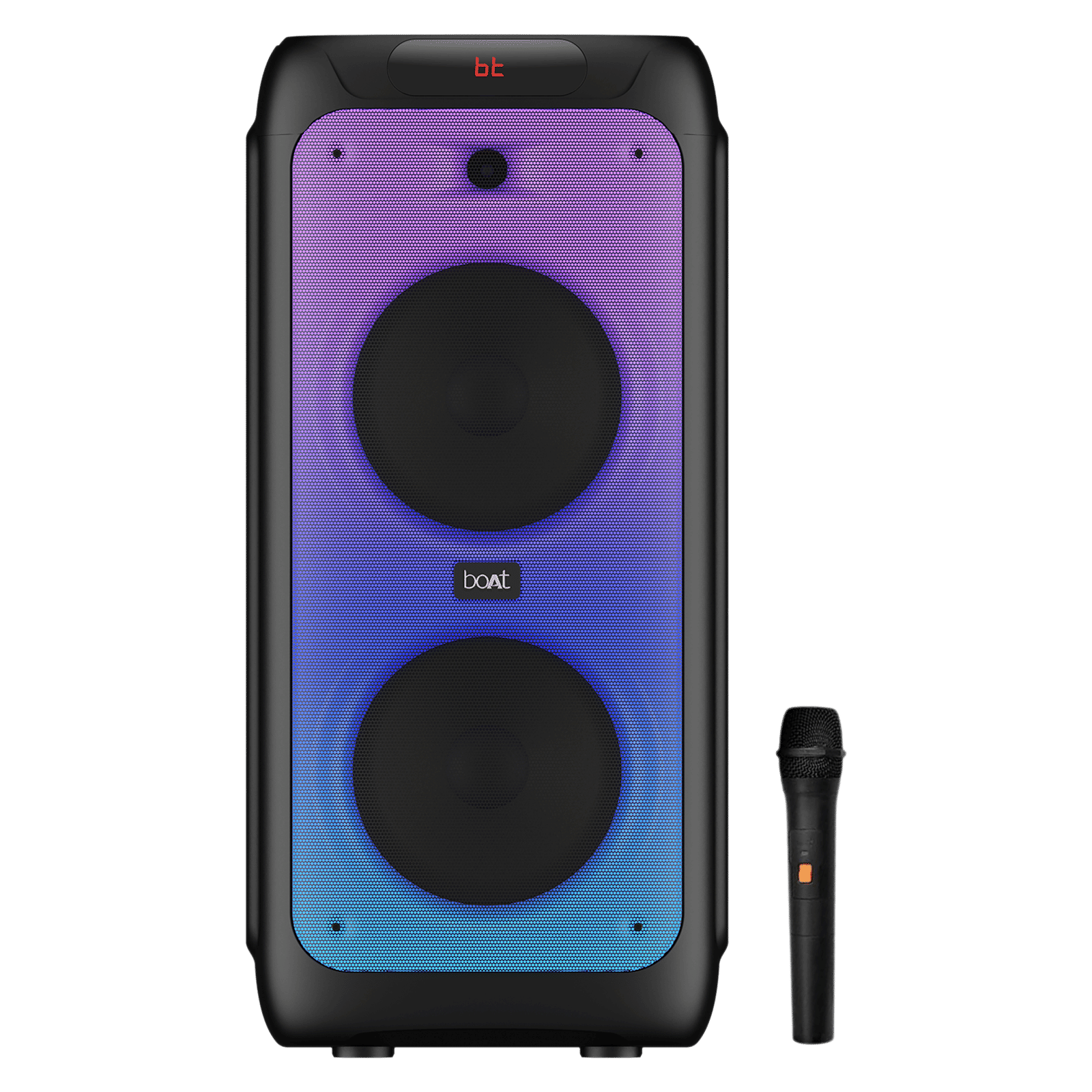 boAt Party Pal 450 180W Bluetooth Party Speaker with Mic (Flame LEDs, Mono Channel, Black)