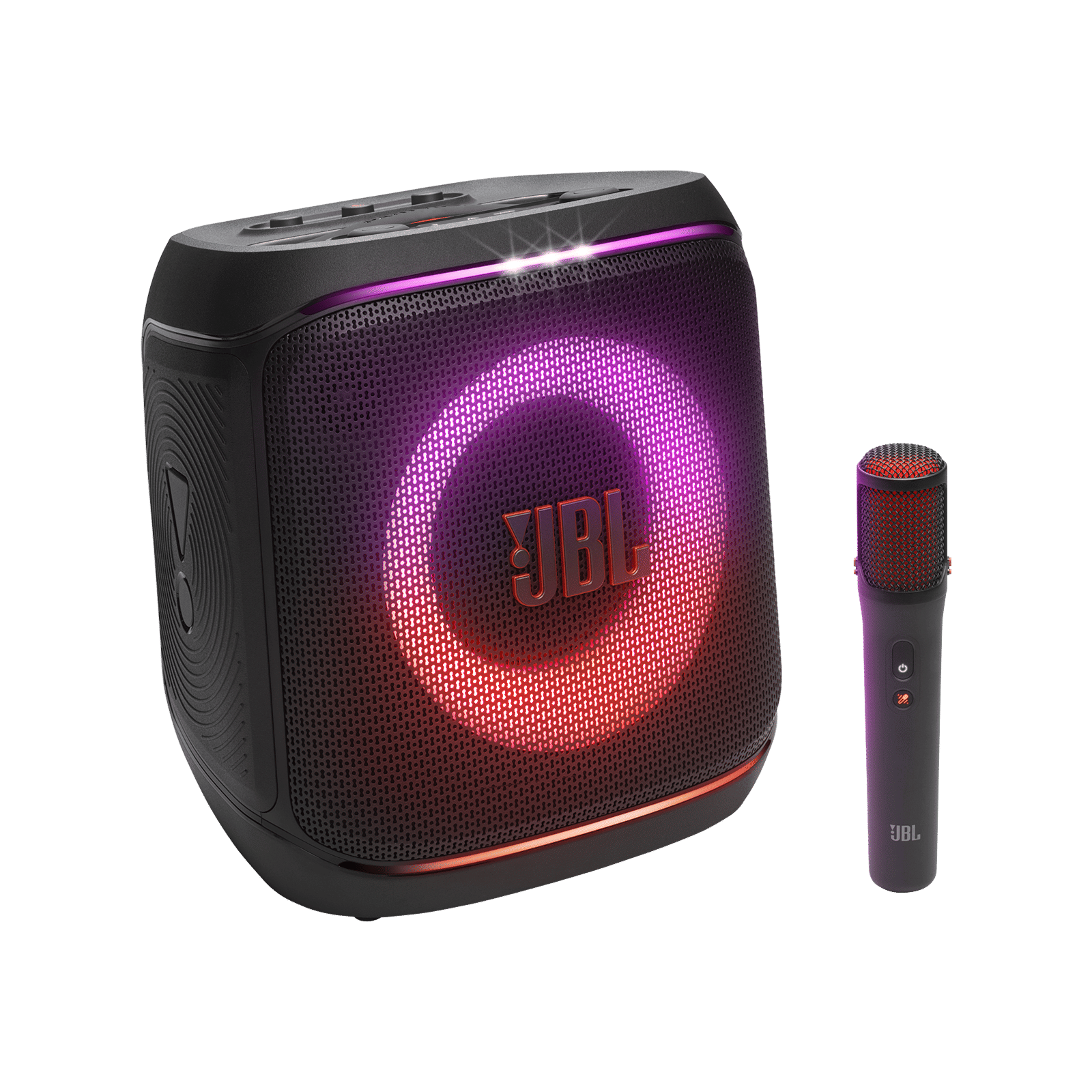 JBL PARTYBOX ENCORE 2 PLUS 100W RMS Bluetooth Party Speaker with Mic (Dynamic Lightshow, HiFi, Black)
