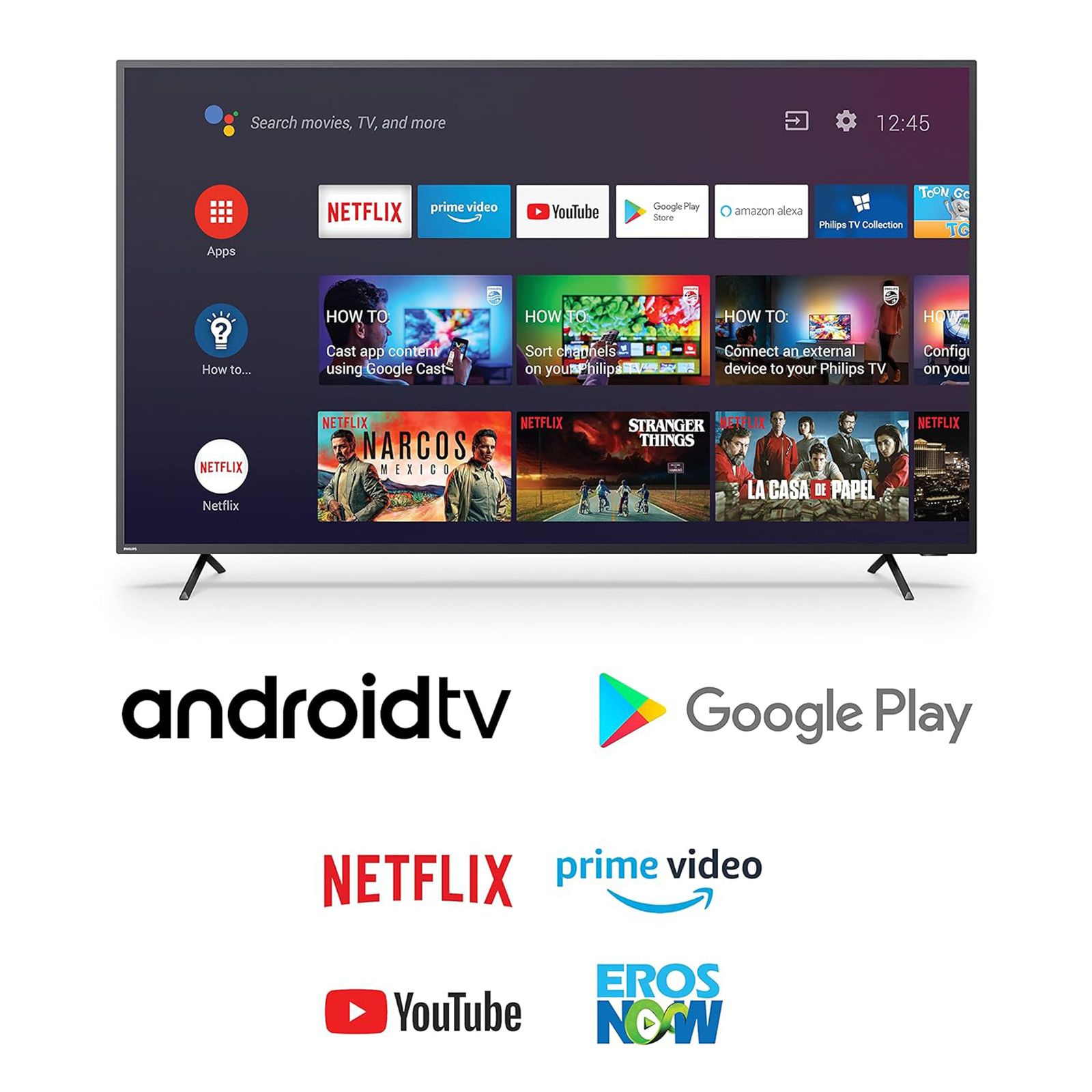 4k Uhd Philips Tv And Alexa Philips Android Tv Connect Alexa To