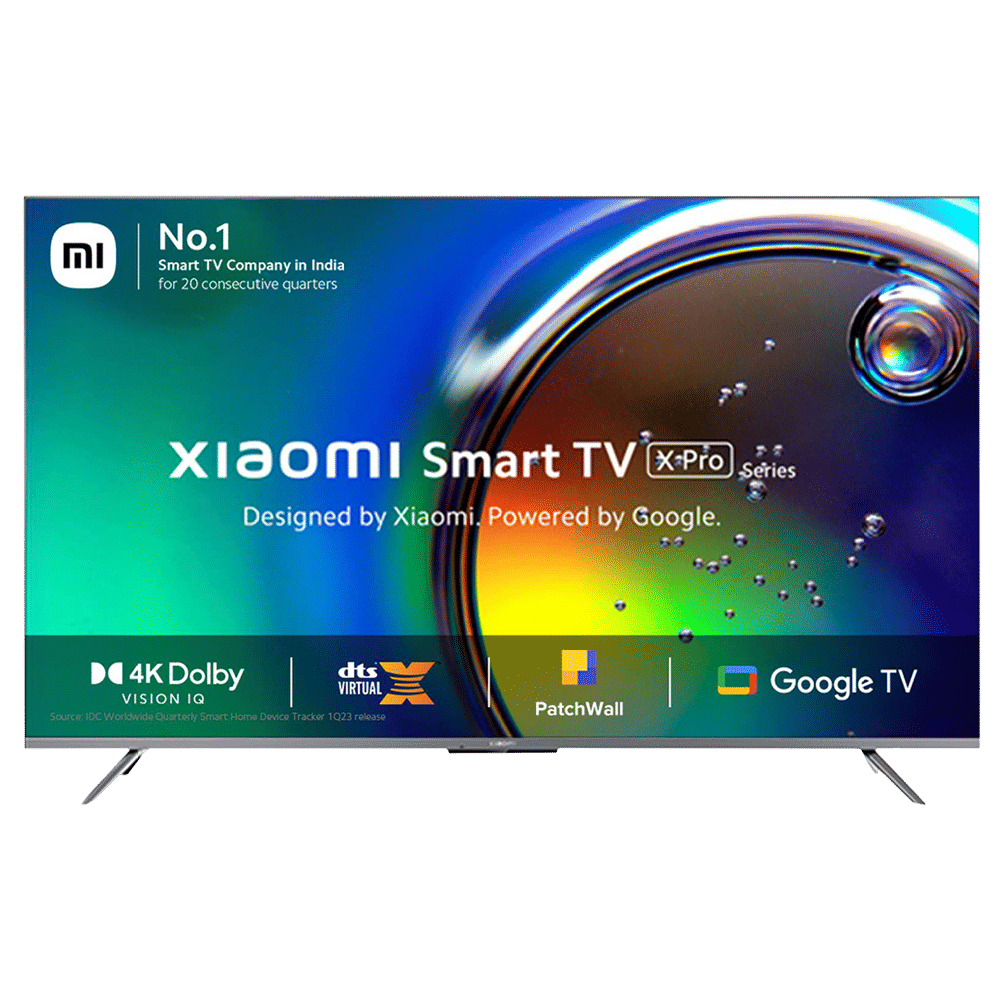 Xiaomi X Pro Series 108 cm (43 inch) 4K Ultra HD LED Google TV with Dolby Vision and Dolby Atmos Xiaomi X Pro Series 108 cm (43 inch) 4K Ultra HD LED Google TV with Dolby Vision and Dolby Atmos