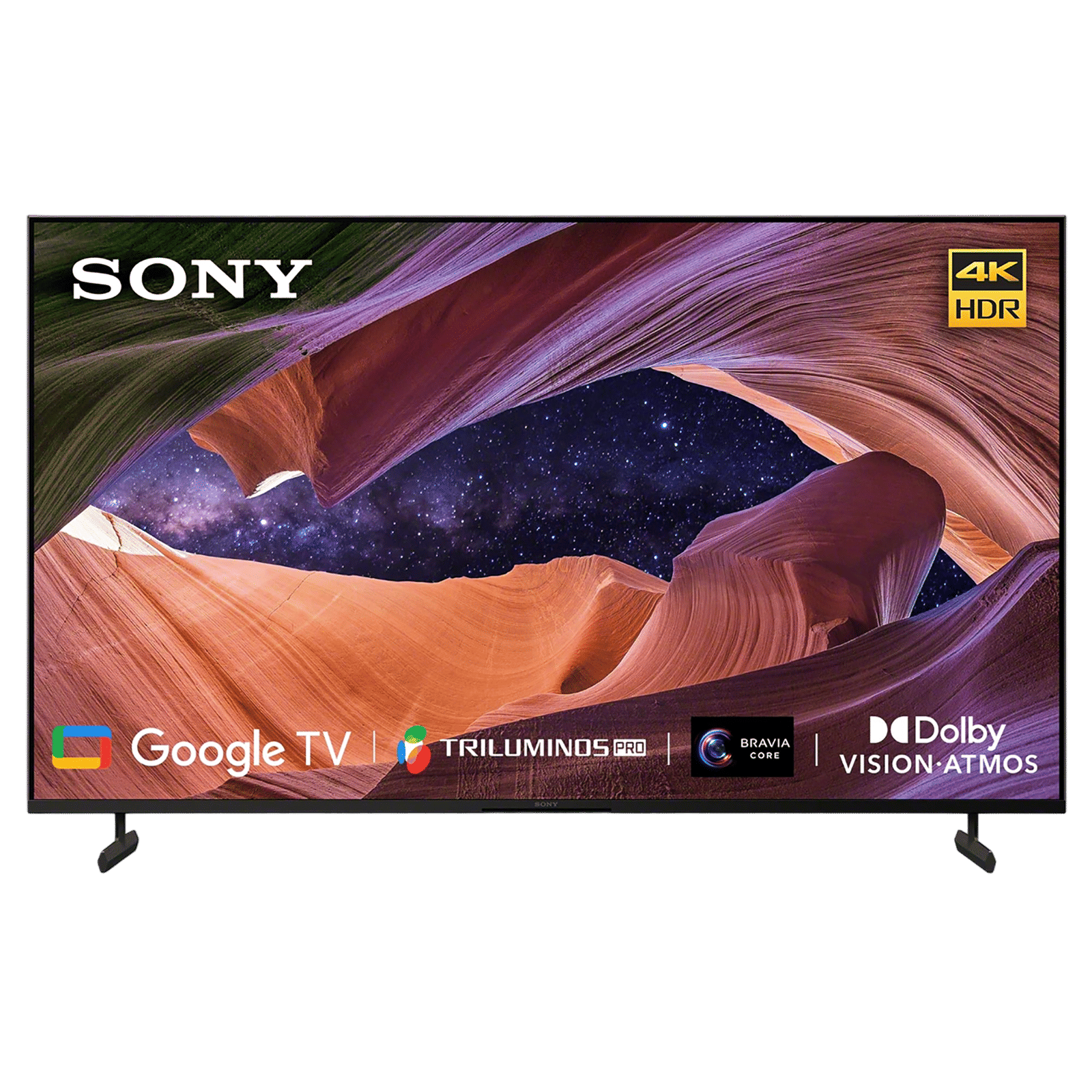 SONY X82L 163.9 cm (65 inch) 4K Ultra HD LED Google TV with Live Colour Technology (2023 model)