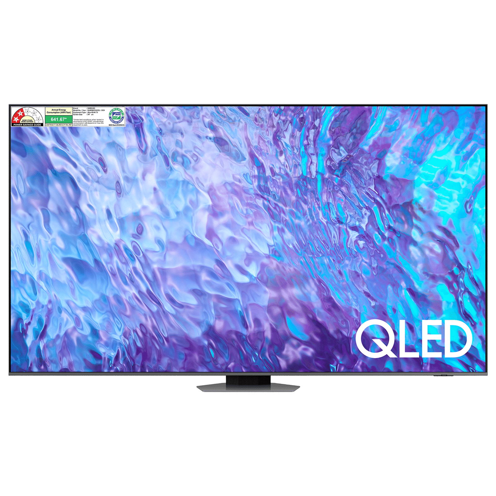 SAMSUNG 8 Series 247 cm (98 inch) QLED 4K Ultra HD Tizen TV with Dolby Atmos
