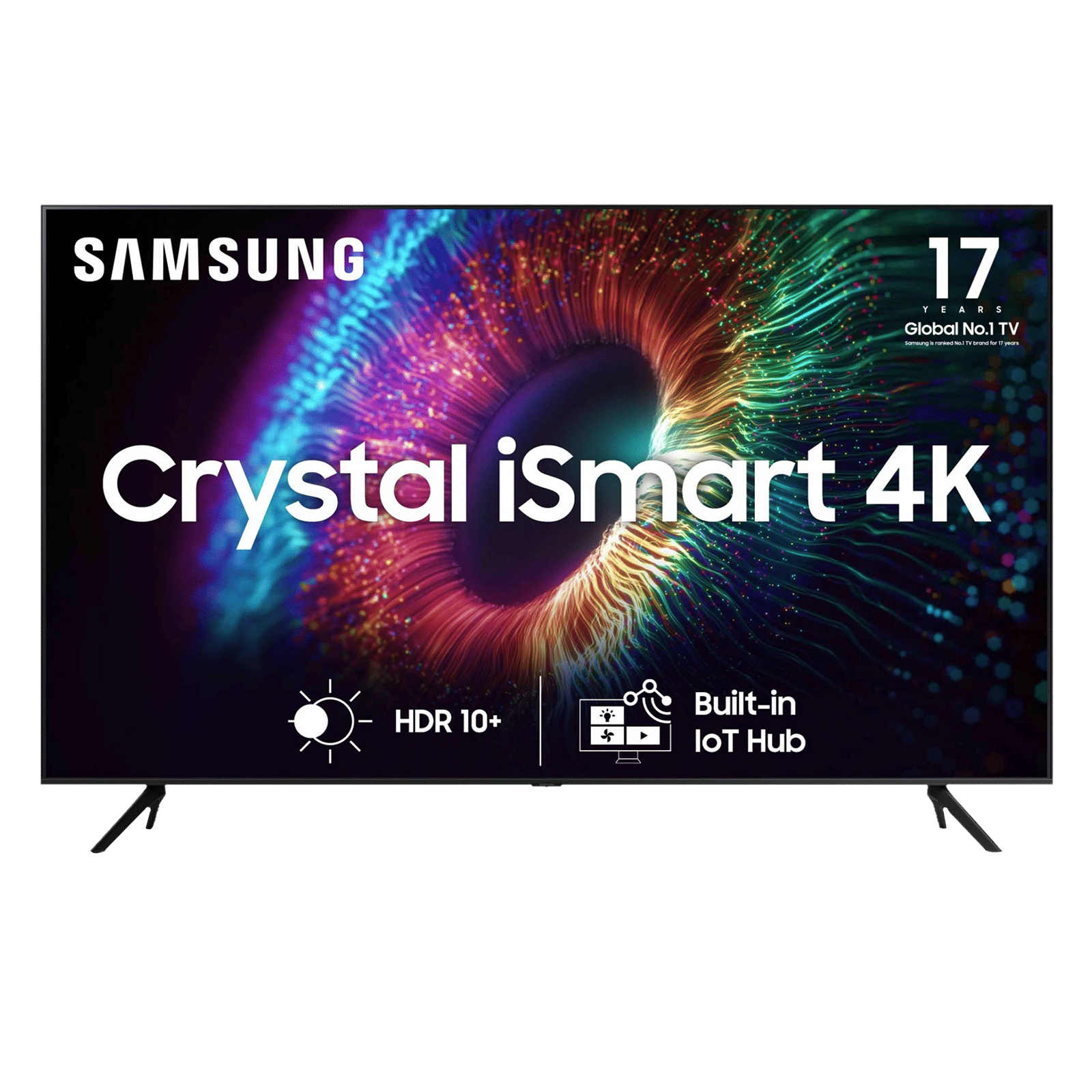 SAMSUNG Crystal 4K iSmart 163 cm (65 inch) 4K Ultra HD LED Tizen TV with Crystal Processor 4K