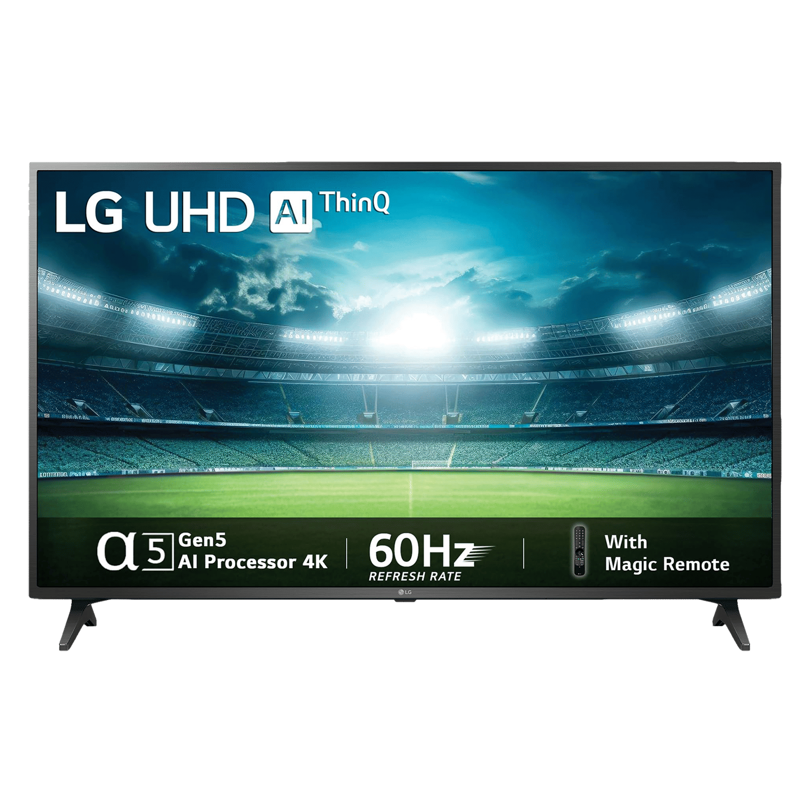 LG UQ7500 165 cm (65 inch) 4K Ultra HD LED WebOS TV with Gen5 AI Processor 4K