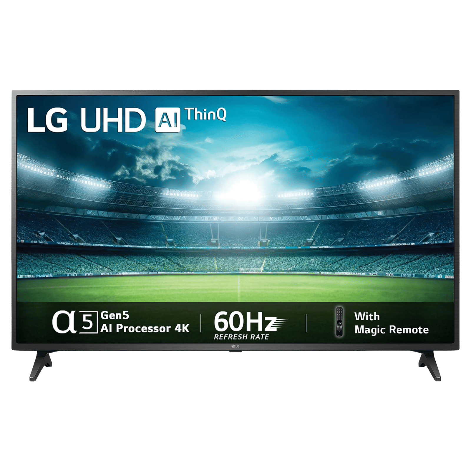 LG UQ7500 109.22 cm (43 inch) 4K Ultra HD LED WebOS TV with α5 Gen 5 AI Processor