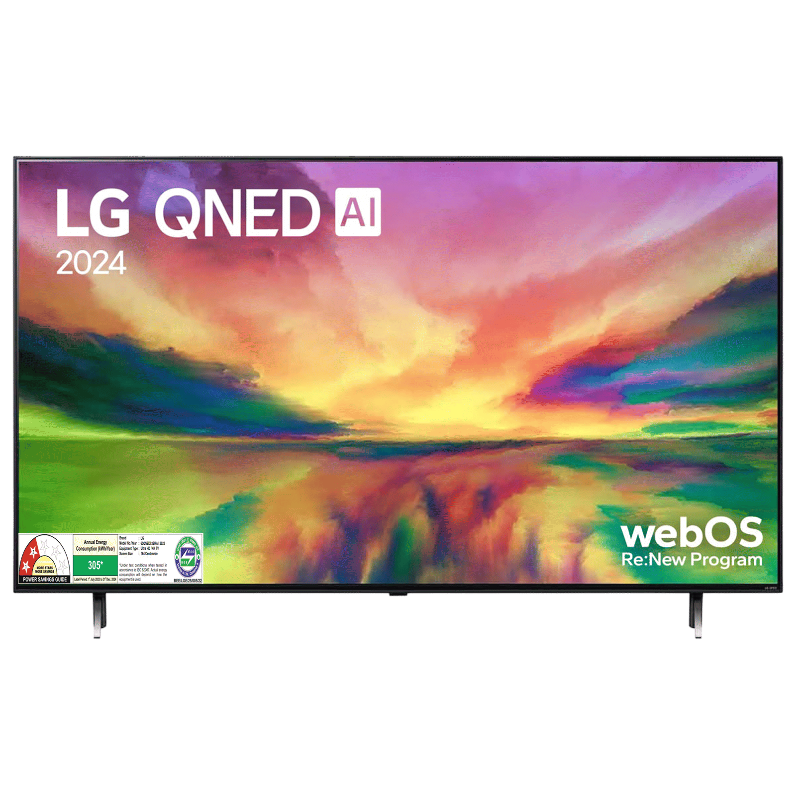 LG QNED83 165.1 cm (65 inch) QNED 4K Ultra HD Smart WebOS TV with AI Picture Pro (2024 model)