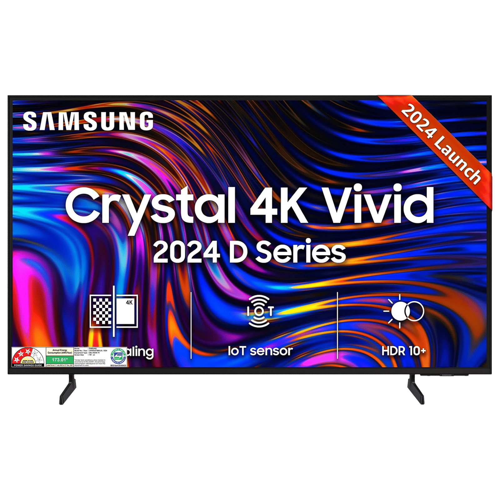 SAMSUNG Crystal 4K Vivid 164 cm (65 inch) 4K Ultra HD LED Tizen TV with Crystal Processor 4K