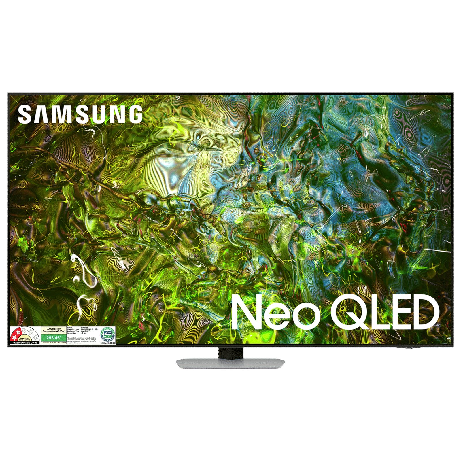 SAMSUNG QN90D 165.1 cm (65 inch) Neo QLED 4K Ultra HD Smart Tizen TV with Quantum Matrix Technology (2024 model)