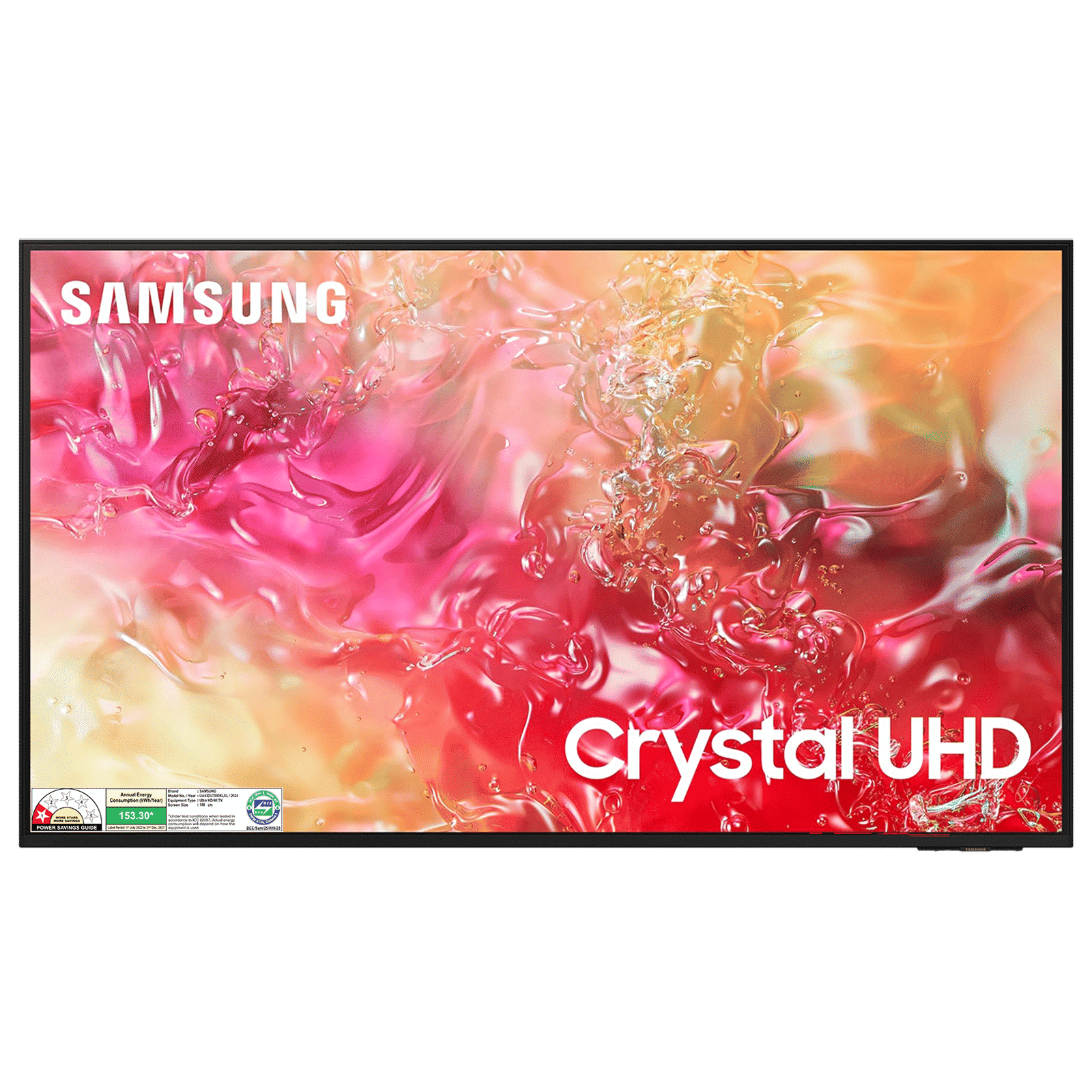 SAMSUNG DU7000 109.22 cm (43 inch) 4K Ultra HD LED Smart Tizen TV with Q-Symphony Technology (2024 model)