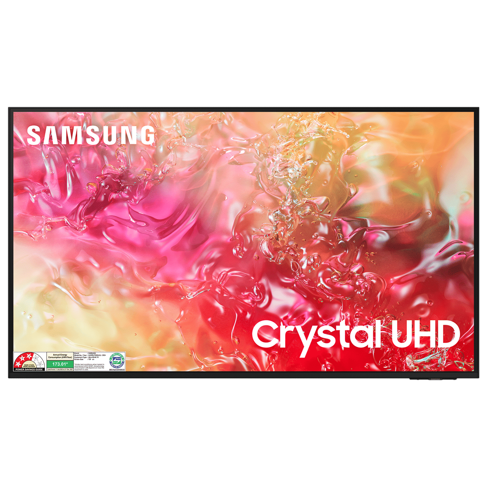 SAMSUNG DU7000 139.7 cm (55 inch) 4K Ultra HD LED Smart Tizen TV with 4K AI Upscaling (2024 model)