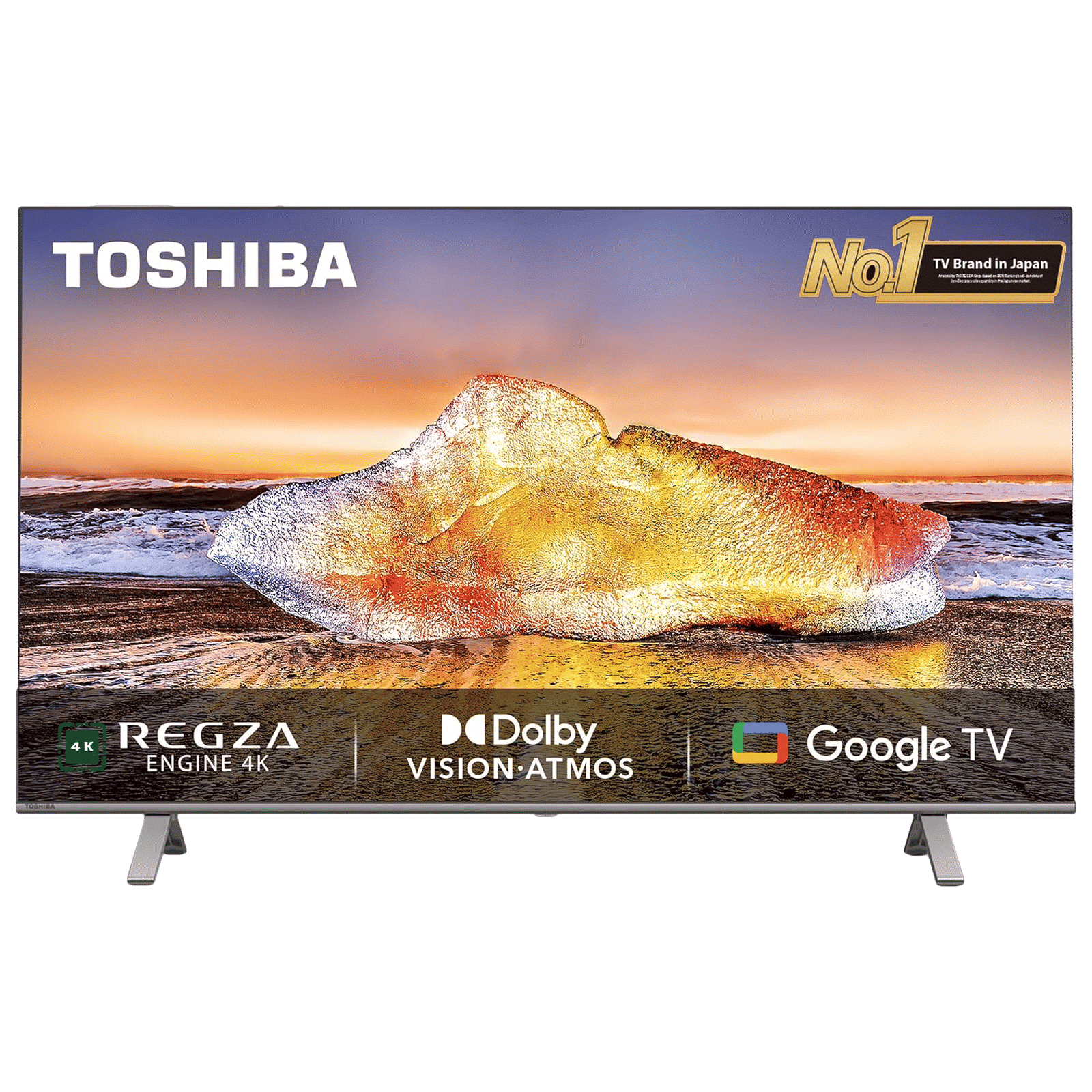 TOSHIBA C350MP 190.5 cm (75 inch) 4K Ultra HD LED Smart Google TV with Built-in Google Assistant (2023 model)