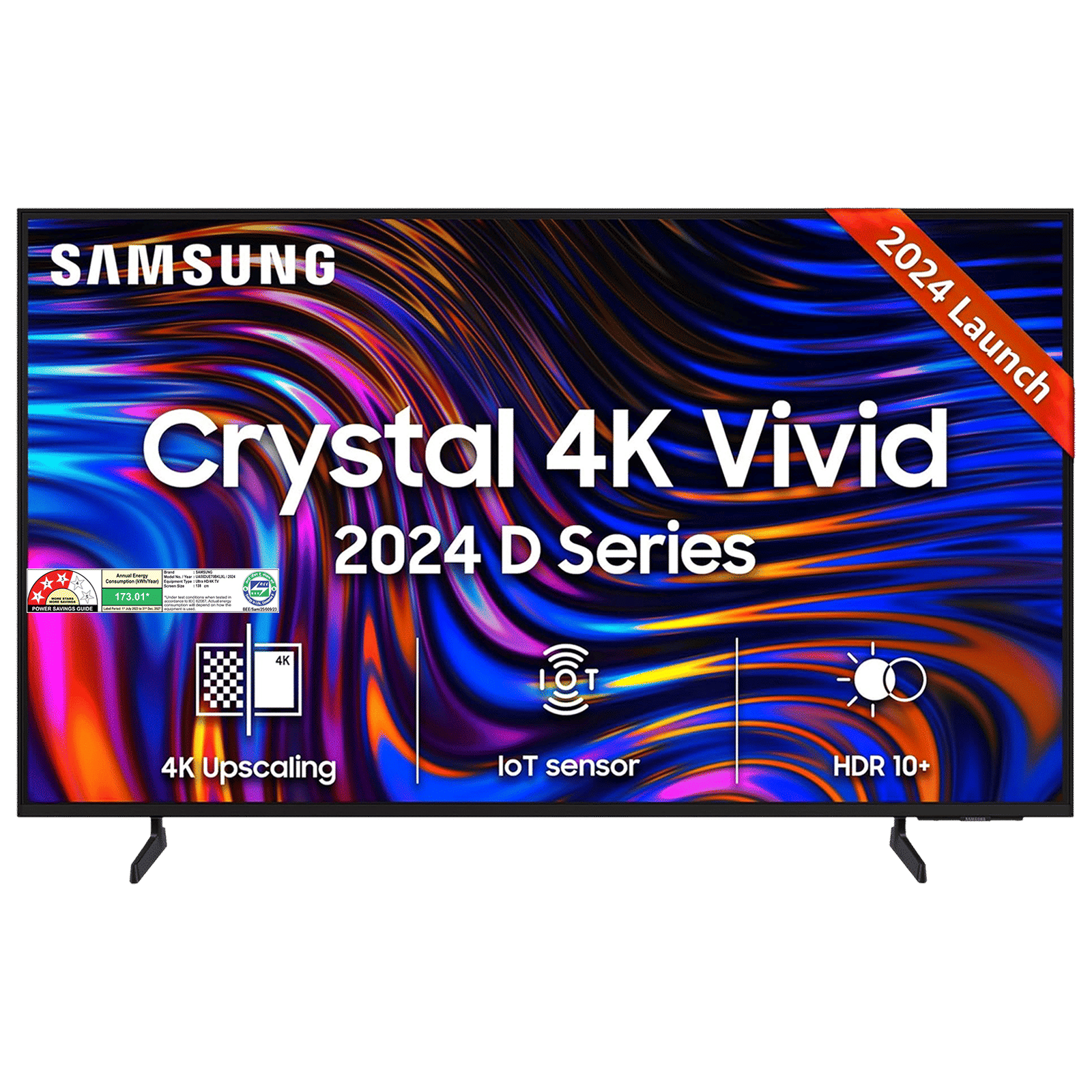 SAMSUNG Crystal 4K Vivid 138 cm (55 inch) 4K Ultra HD LED Tizen TV with Crystal Processor 4K