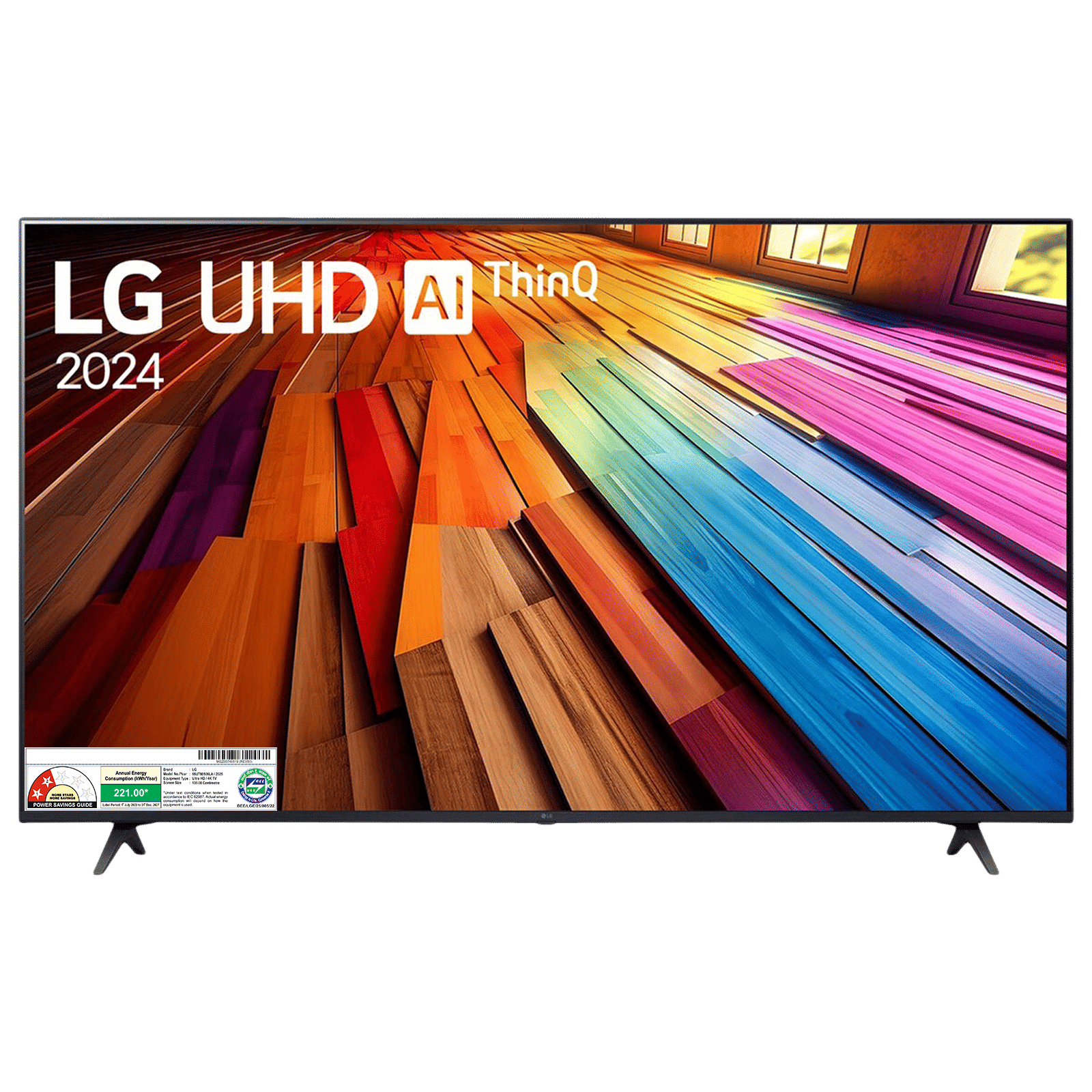 LG AI UT80 139.7 cm (55 inch) 4K Ultra HD LED Smart WebOS TV with AI Acoustic Tuning (2025 model)