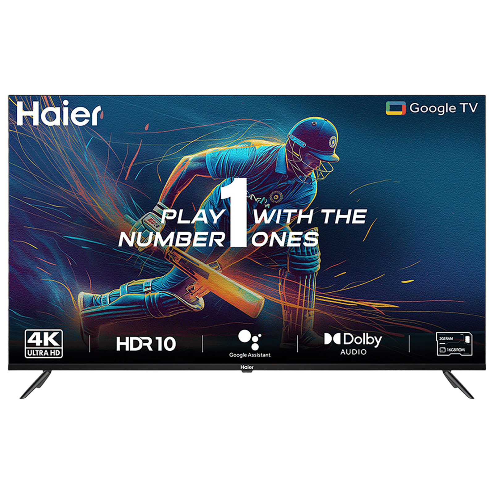 Haier LE43A900UG 108 cm (43 inch) QLED 4K Ultra HD Google TV with Dolby Vision & Dolby Atmos (2024 model)