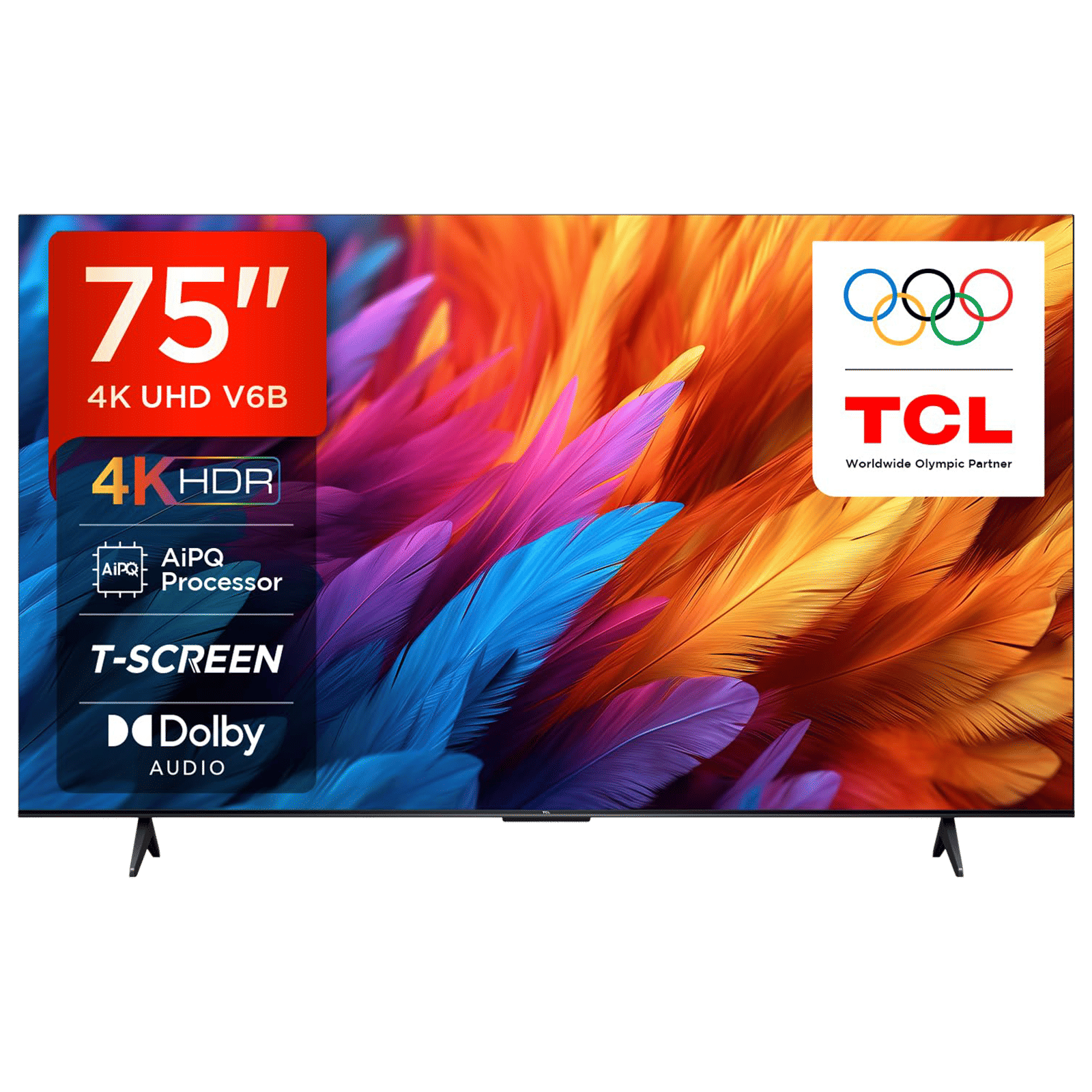 price history - TCL V6B 190.5 cm (75 inch) 4K Ultra HD LED Smart Google TV with Dolby Audio( 2024 Model)