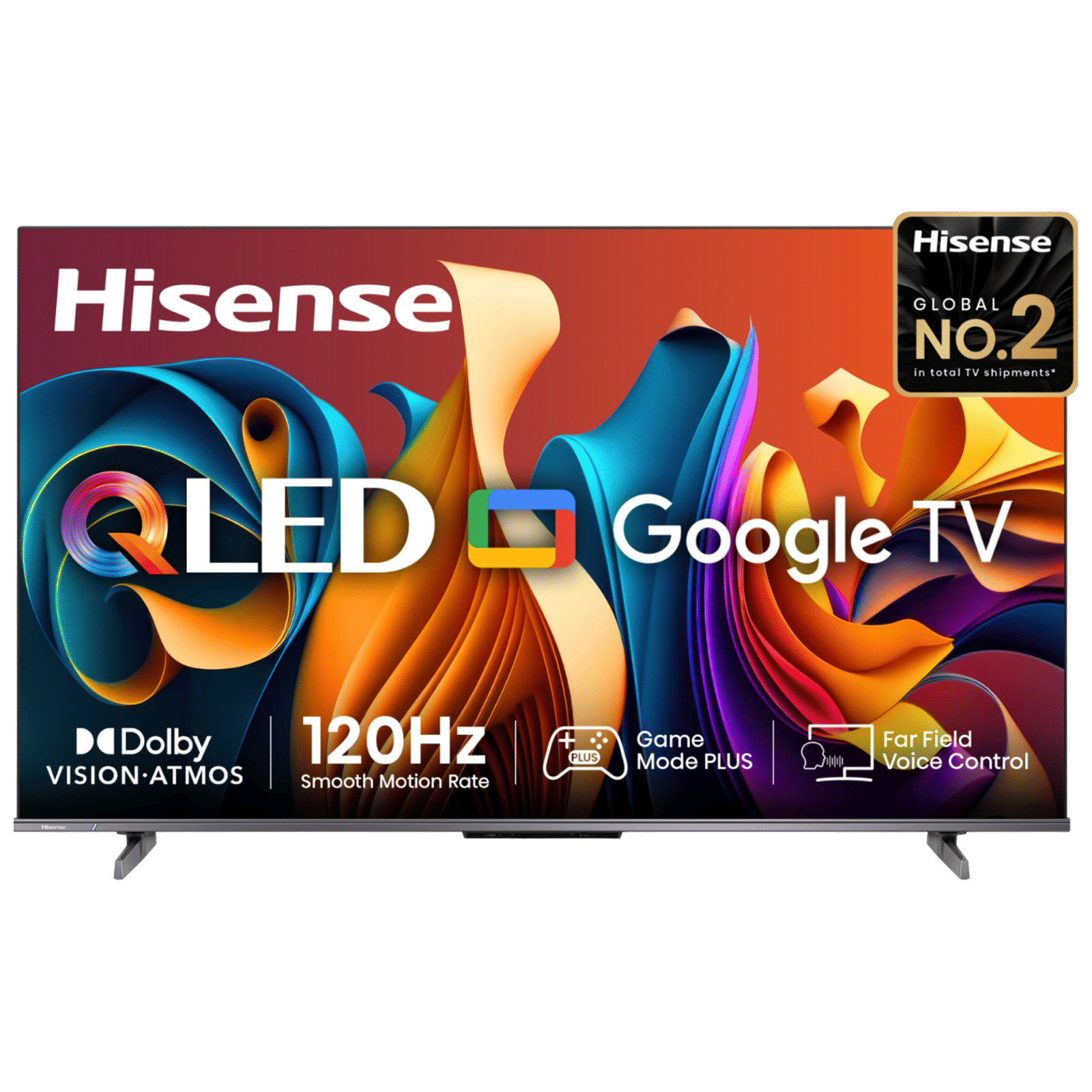 Hisense Q6N 189 cm (75 inch) QLED 4K Ultra HD Google TV with Dolby Vision and Dolby Atmos (2024 model)
