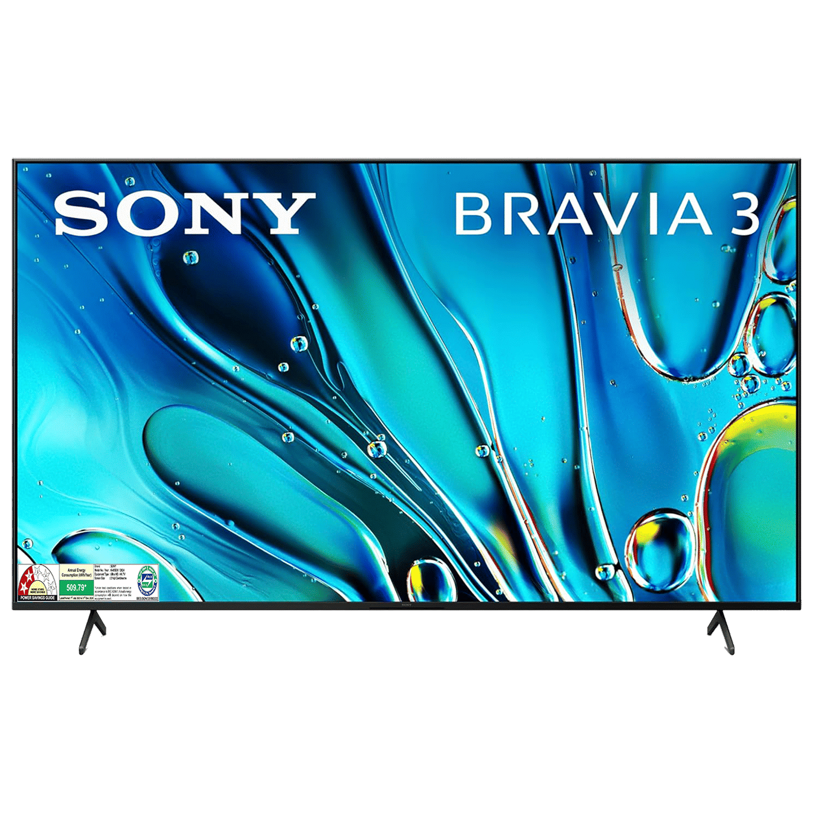 SONY BRAVIA 3 215.9 cm (85 inch) LED 4K Ultra HD Smart Android TV with Dolby Vision & Dolby Atmos (2024 model)