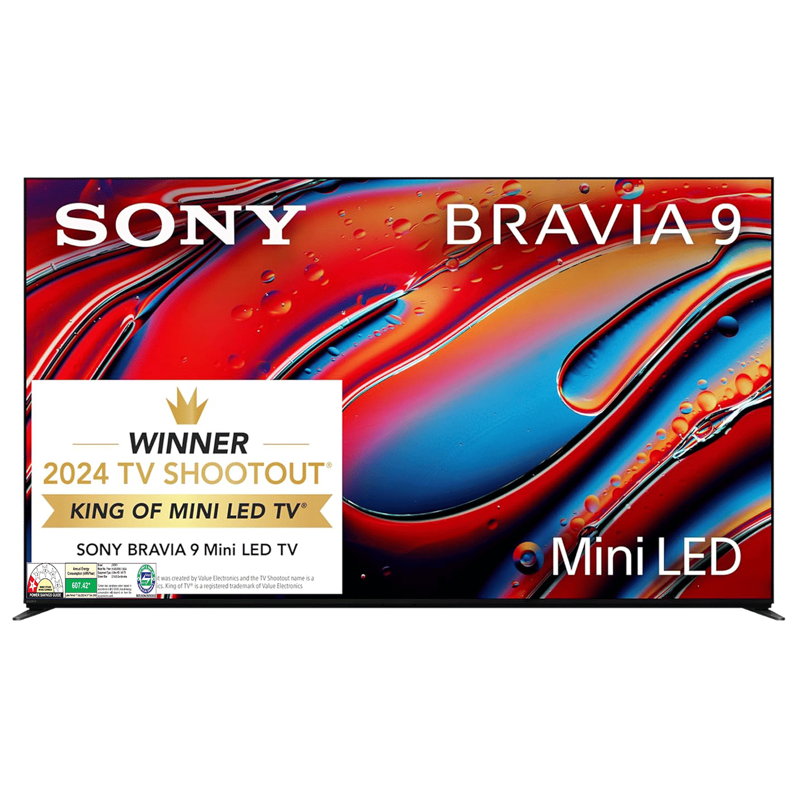 SONY BRAVIA 9 215.9 cm (85 inch) LED 4K Ultra HD Mini Smart Android TV with Dolby Vision & Dolby Atmos (2024 model)