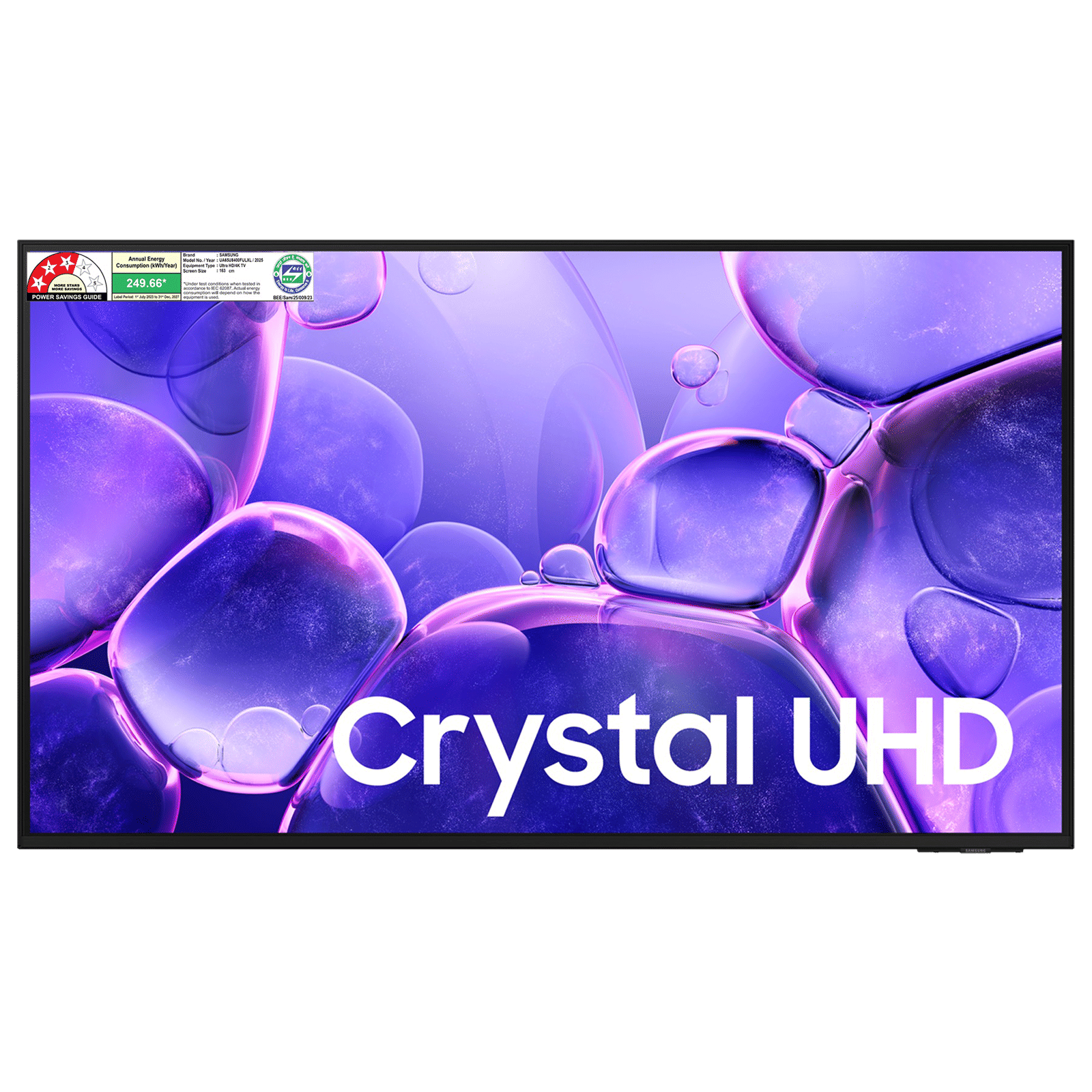 SAMSUNG U8400F 165.1 cm (65 inch) 4K Ultra HD LED Smart Tizen TV with Alexa & Google Assistant (2025 model)