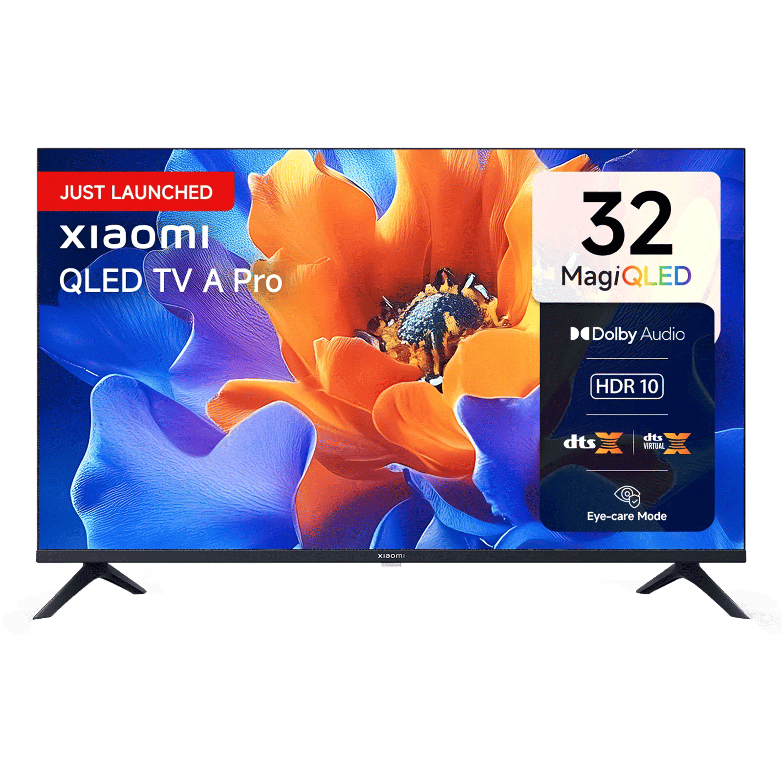 Xiaomi A Pro 80 cm (32 inch) 2 Star QLED HD Smart Google TV with Built-in Google Assistant (2025 model)