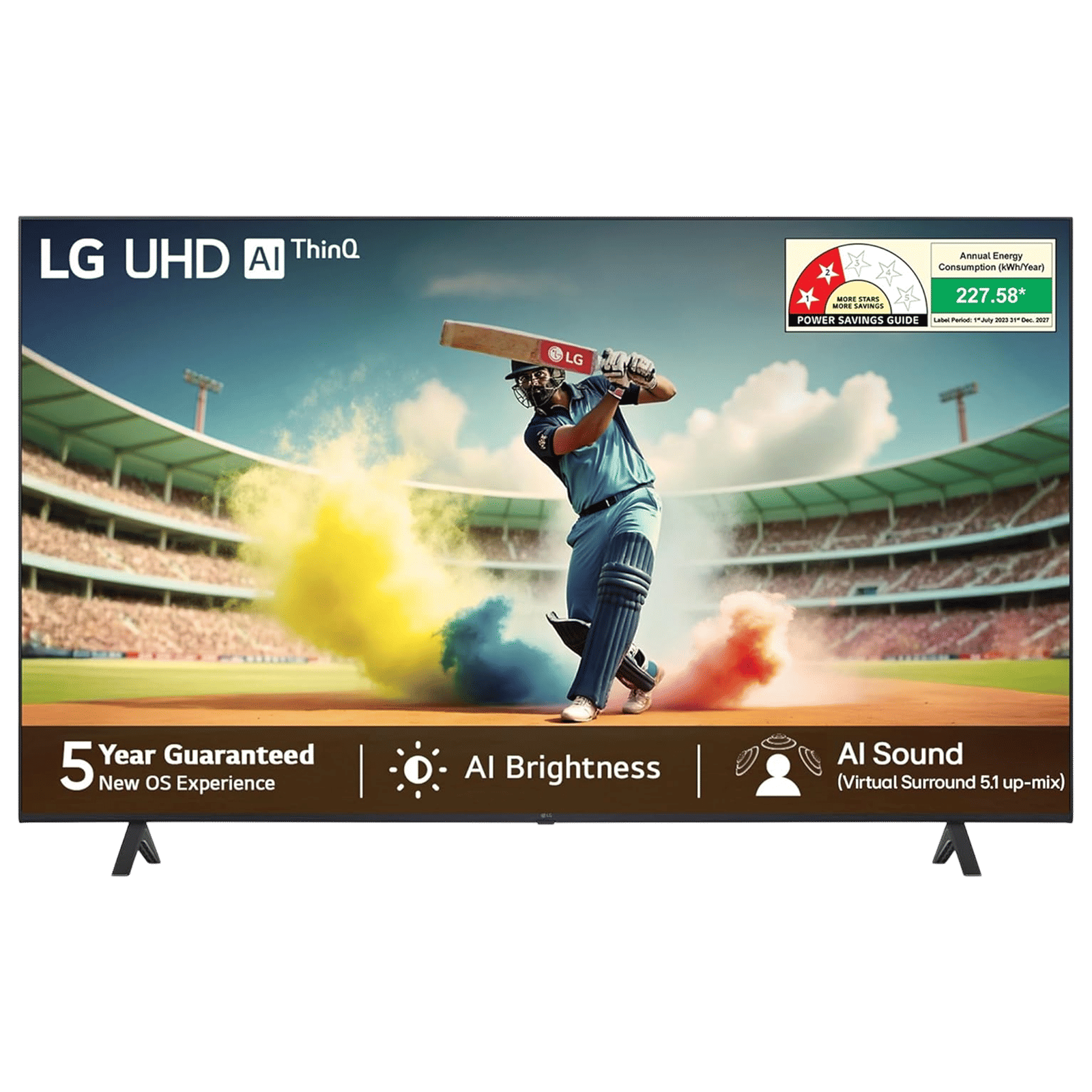 LG UR75 139.7 cm (55 inch) 4K Ultra HD LED Smart WebOS TV with AI Super Upscaling (2025 model)