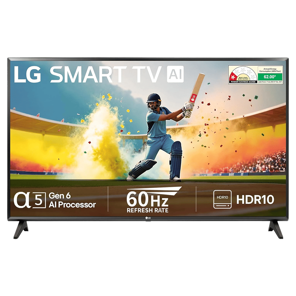 LG 80cm (32 inch) HD LED Smart webOS TV with AI Sound (2025 Model)
