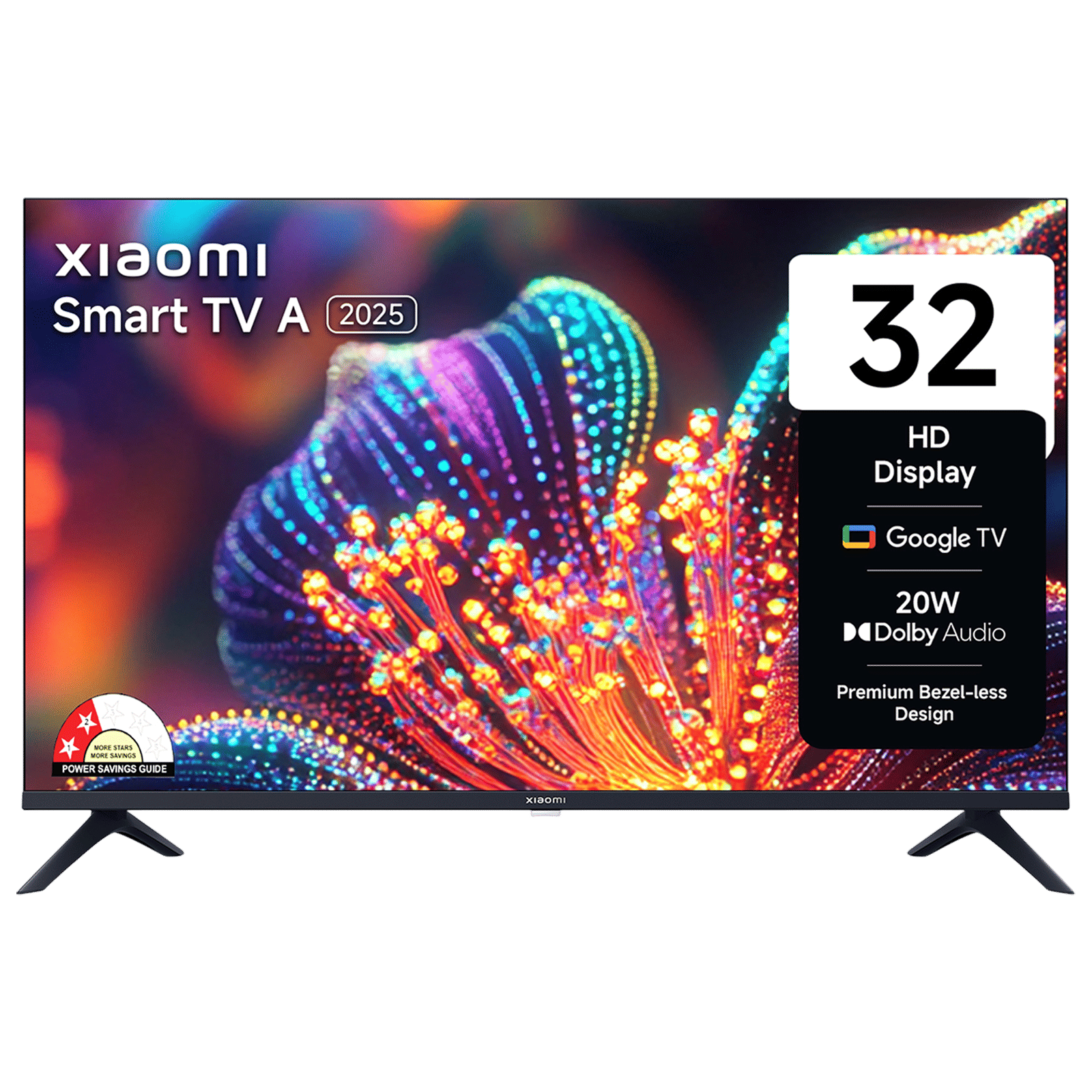 Xiaomi A Series 81.28 cm (32 inch) HD LED Smart Google TV with Dolby Audio (2025 model)