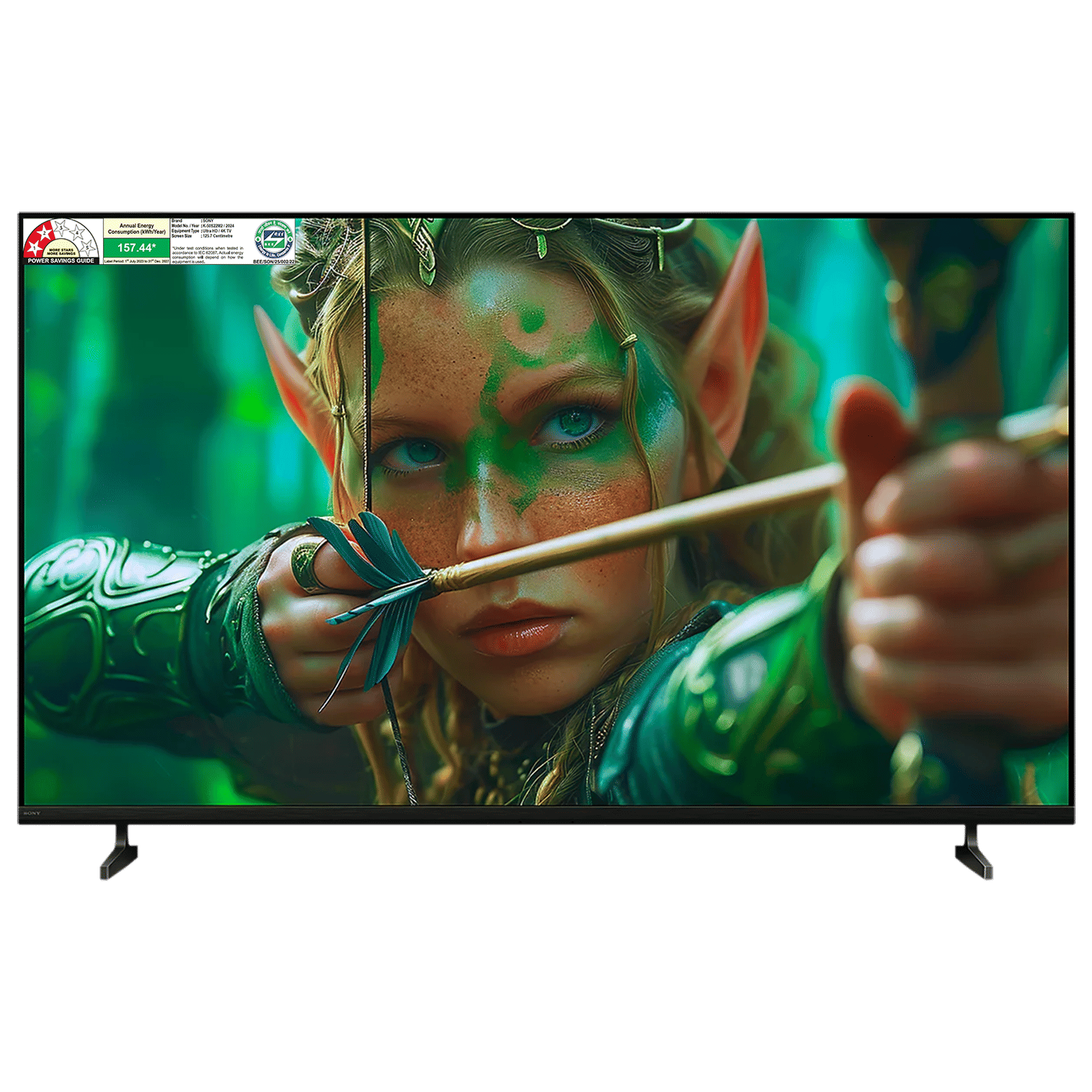 SONY BRAVIA 2 II 127 cm (50 inch) LCD 4K Ultra HD Smart Android TV with Built- in Chromecast (2025 model)