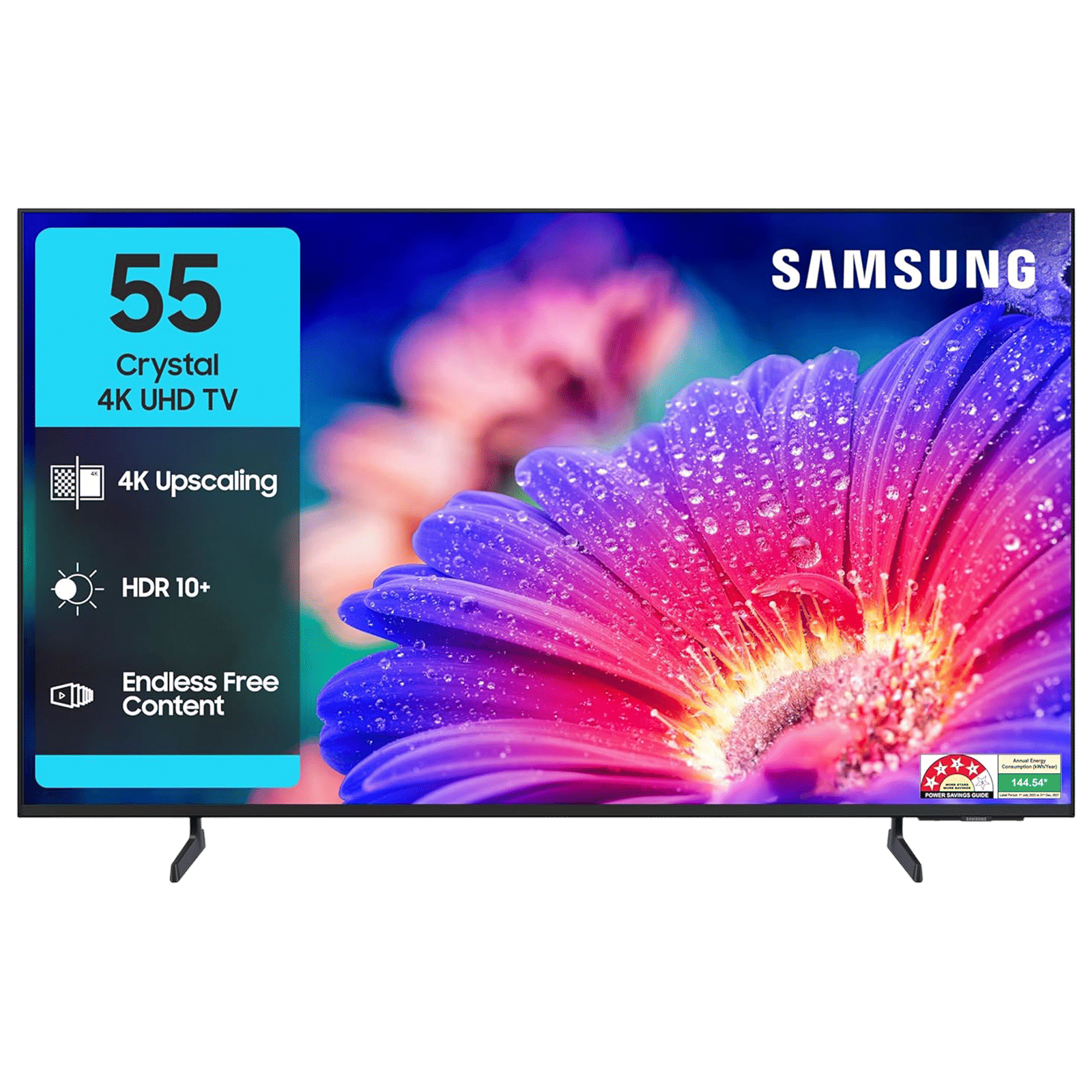 SAMSUNG UE81A 139.7 cm (55 inch) 4K Ultra HD LED Smart Tizen TV with Alexa & Google Voice Assistant (2025 Model)