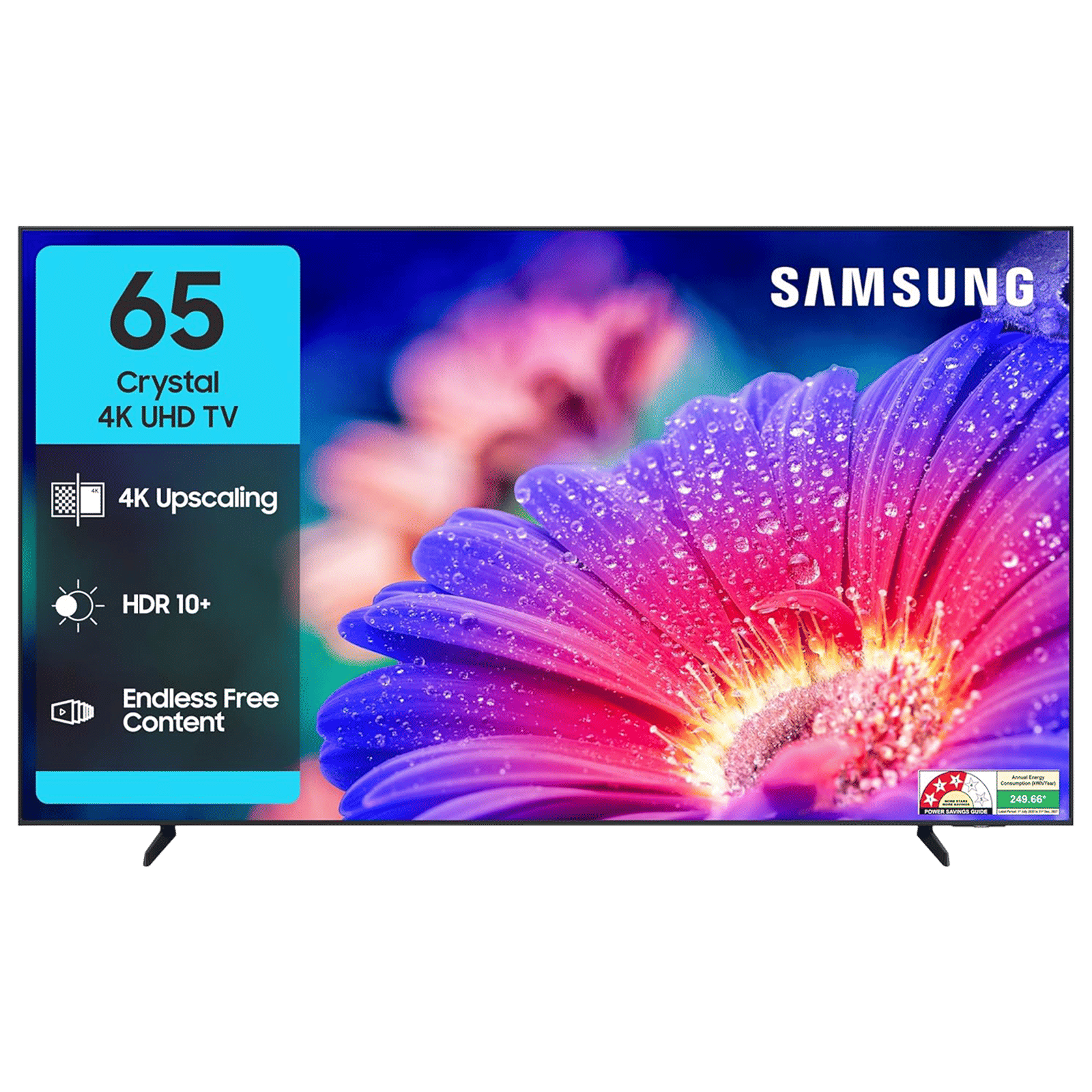 SAMSUNG UE81A 165.1 cm (65 inch) 4K Ultra HD LED Smart Tizen TV with Alexa & Google Voice Assistant (2025 Model)