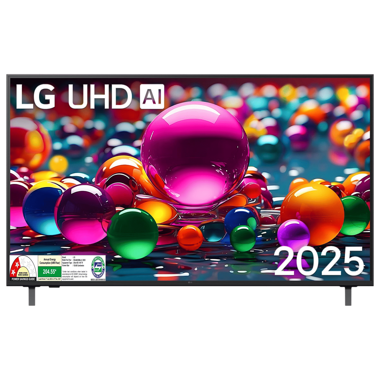 LG UA8350 139.7 cm (55 inch) 4K Ultra HD Smart WebOS TV with AI Magic Remote (2025 model)