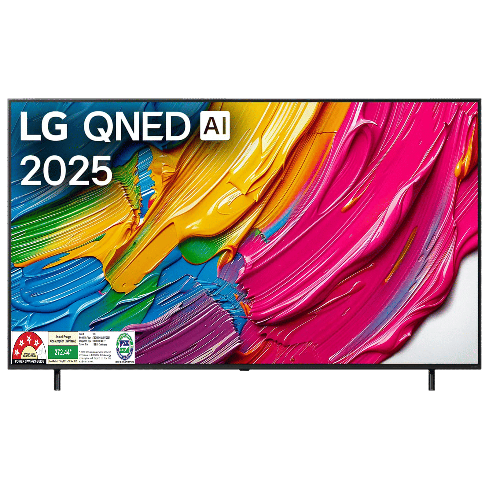 LG QNED 8BA 190.5 cm (75 inch) QNED 4K Ultra HD Smart WebOS TV with Dolby Atmos (2025 Model)