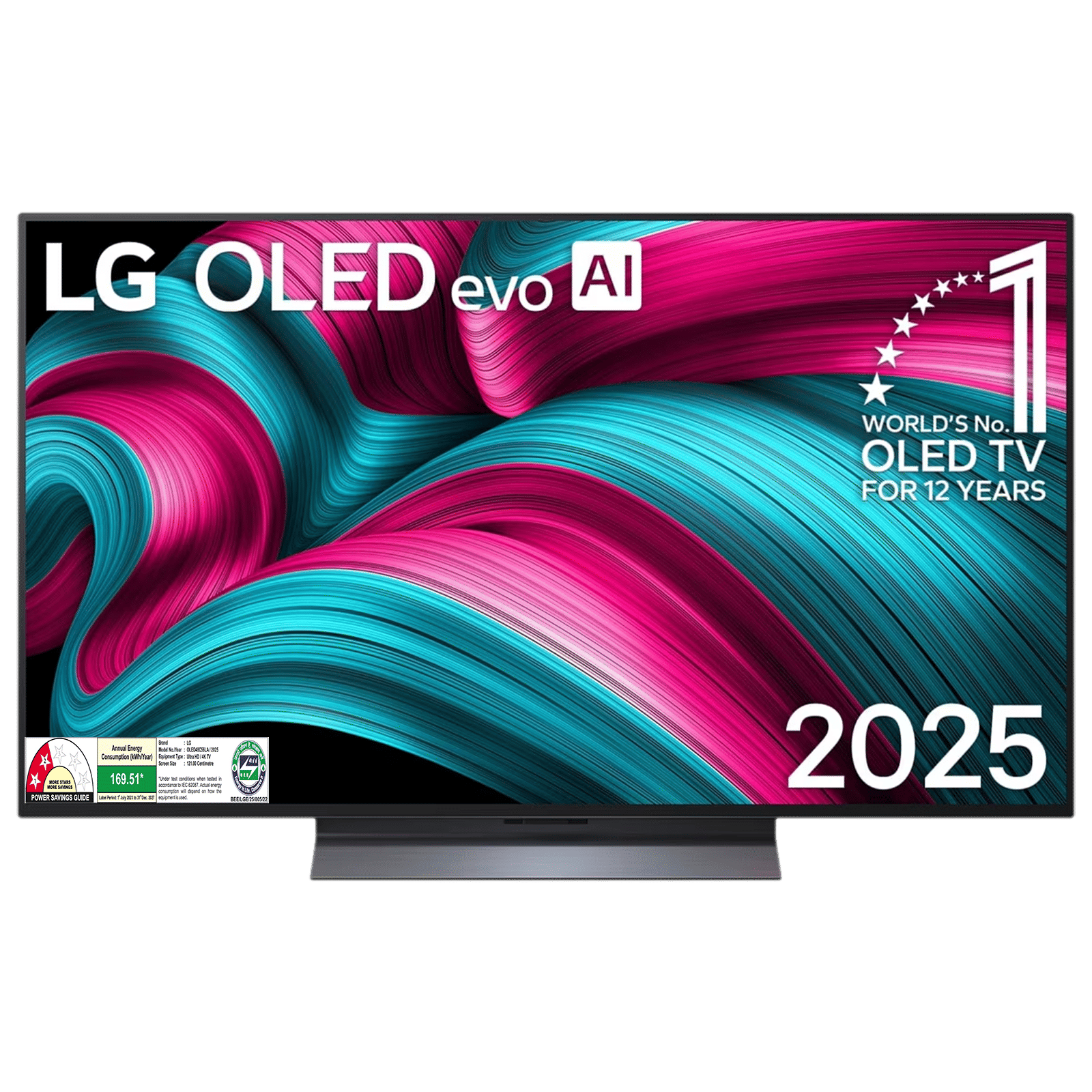 LG evo AI C5 121 cm (48 inch) OLED 4K Ultra HD Smart WebOS TV with Dolby Vision & Dolby Atmos (2025 model)