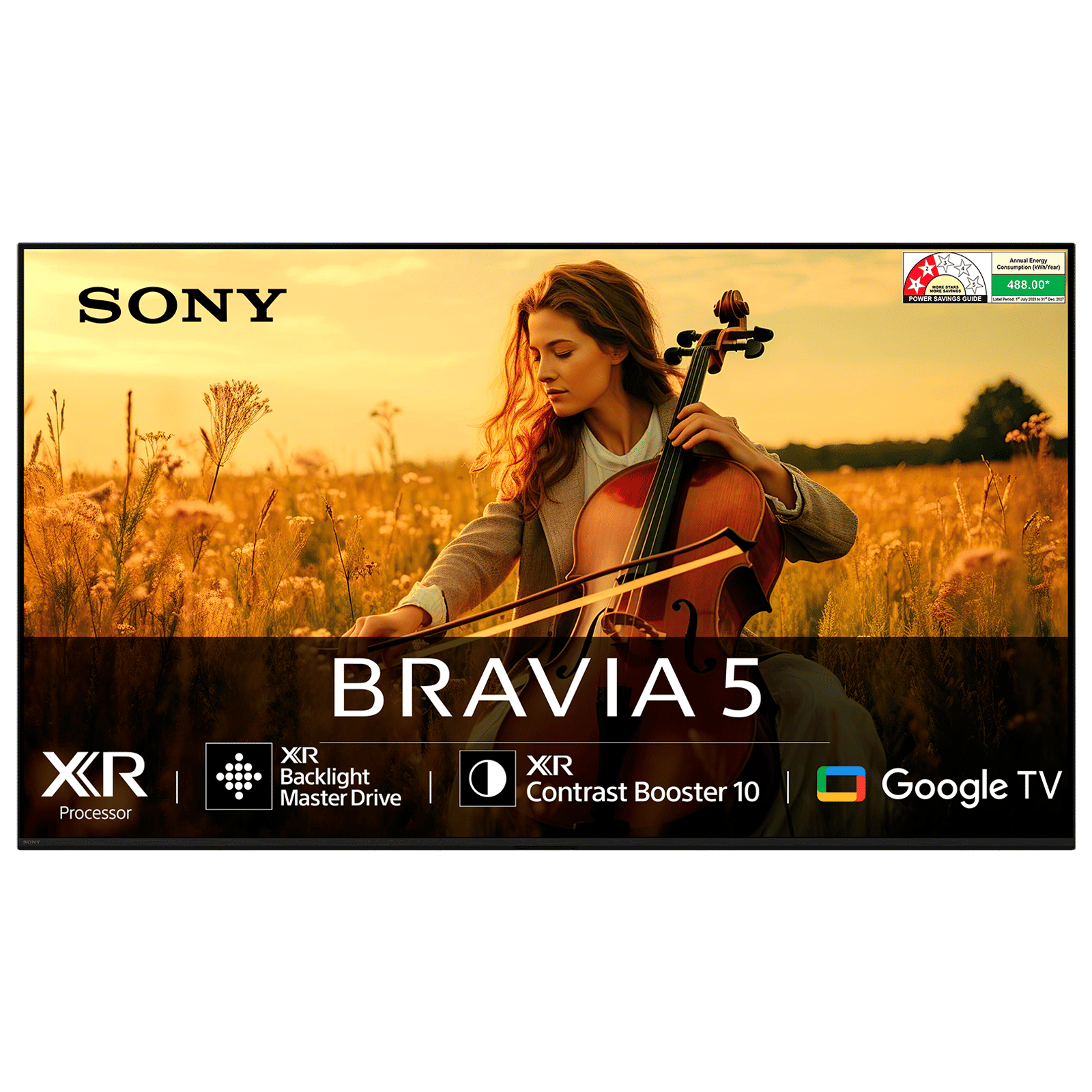 SONY BRAVIA 5 215.9 cm (85 inch) Mini LED 4K Ultra HD Smart Google TV with Dolby Vision & Dolby Atmos (2025 model)