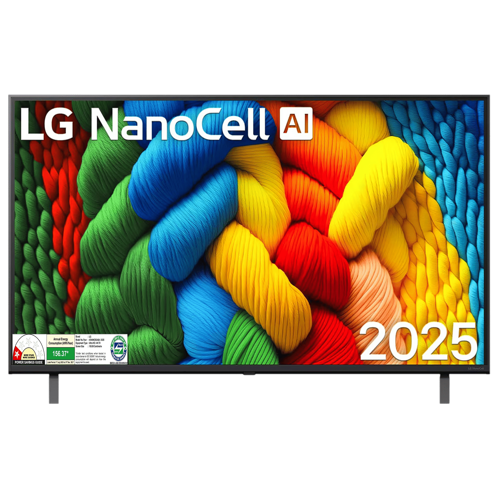 LG NanoCell AI NANO83 109.22 cm (43 inch) 4K Ultra HD Smart WebOS TV with Dolby Atmos (2025 Model)