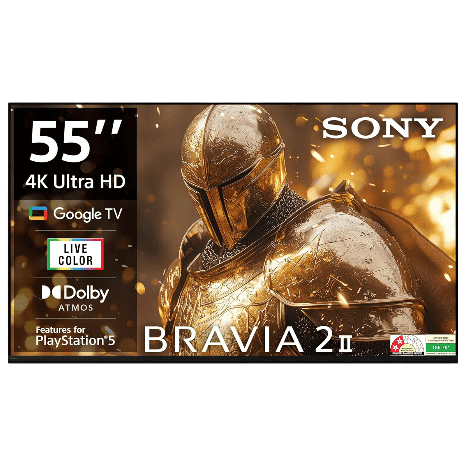 SONY BRAVIA 2 II 139.7 cm (55 inch) 4K Ultra HD LED Smart Google TV with Google Assistant (2025 model)-picture-11