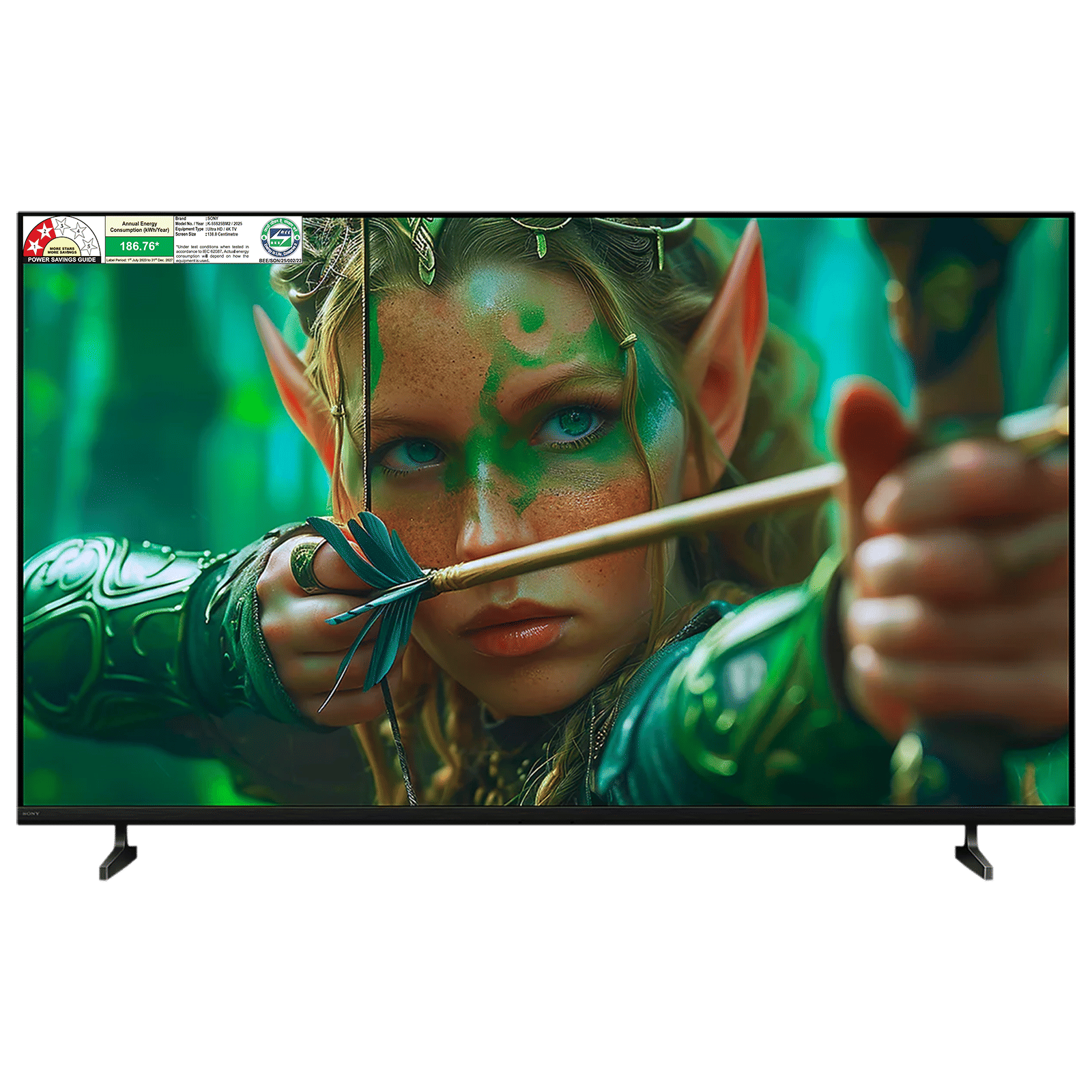 SONY BRAVIA 2 II 139.7 cm (55 inch) 4K Ultra HD LED Smart Google TV with Google Assistant (2025 model)