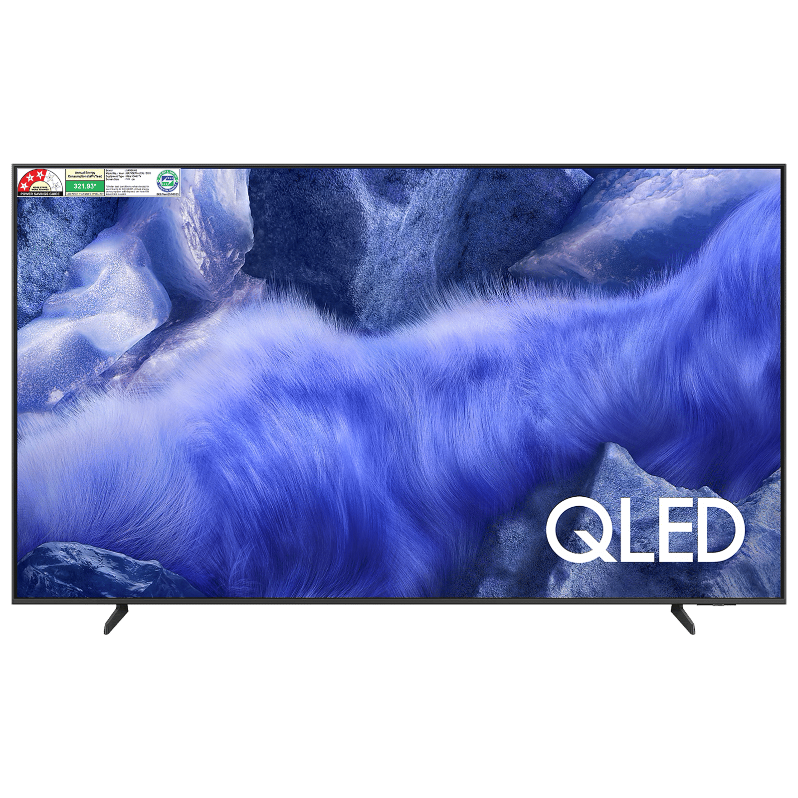 SAMSUNG QEF1 190.5 cm (75 inch) 4K Ultra HD QLED Smart Tizen TV with Google Assistant (2025 model)