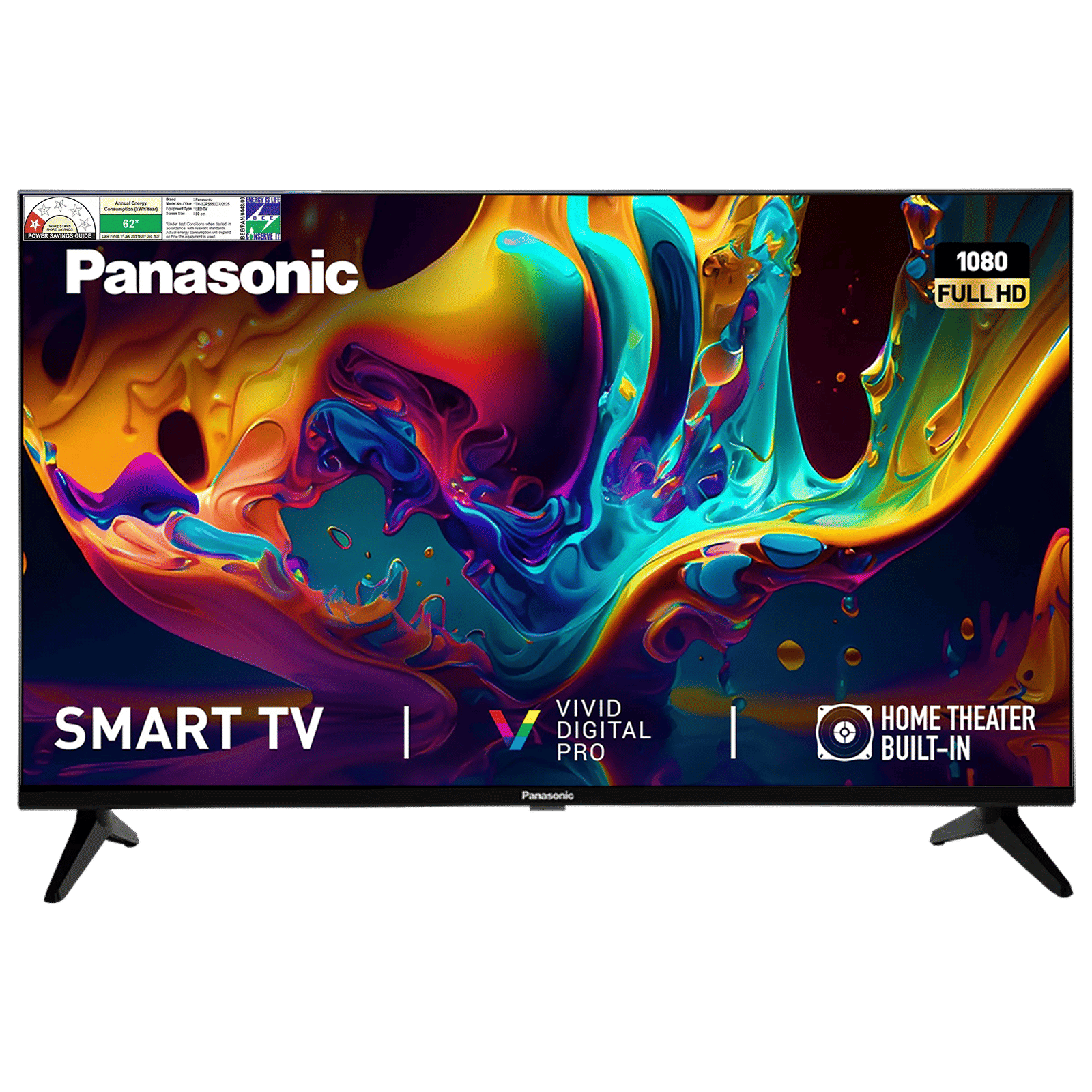 Panasonic 81.28 cm (32 inch) HD LED Smart Google TV with Dolby Digital (2025 model)