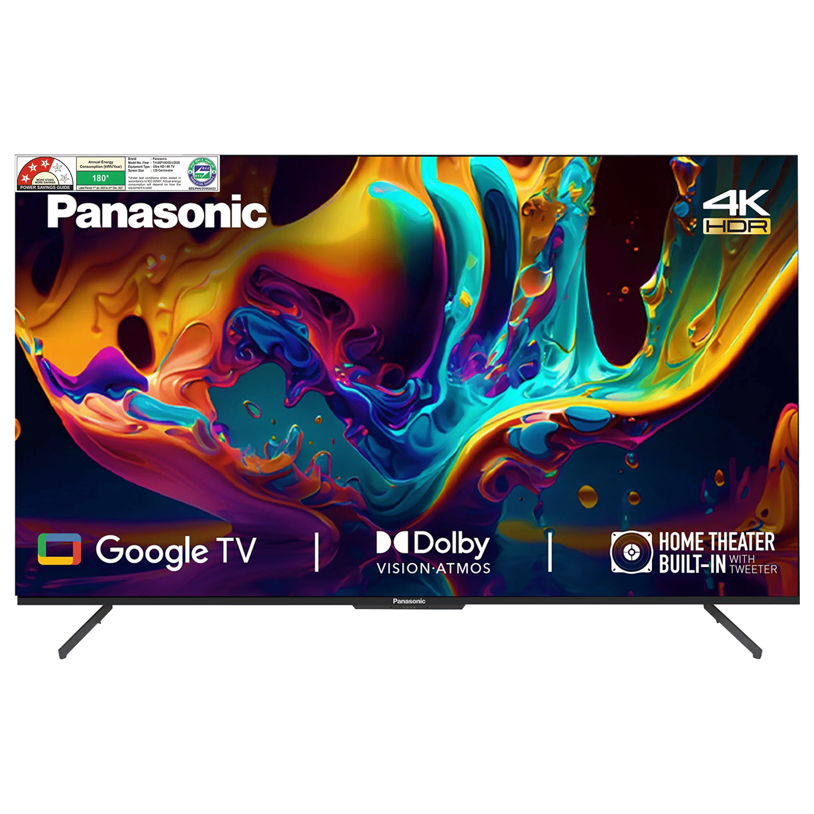 Panasonic 139.7 cm (55 inch) 4K Ultra HD LED Smart Google TV with Dolby Digital (2025 model)