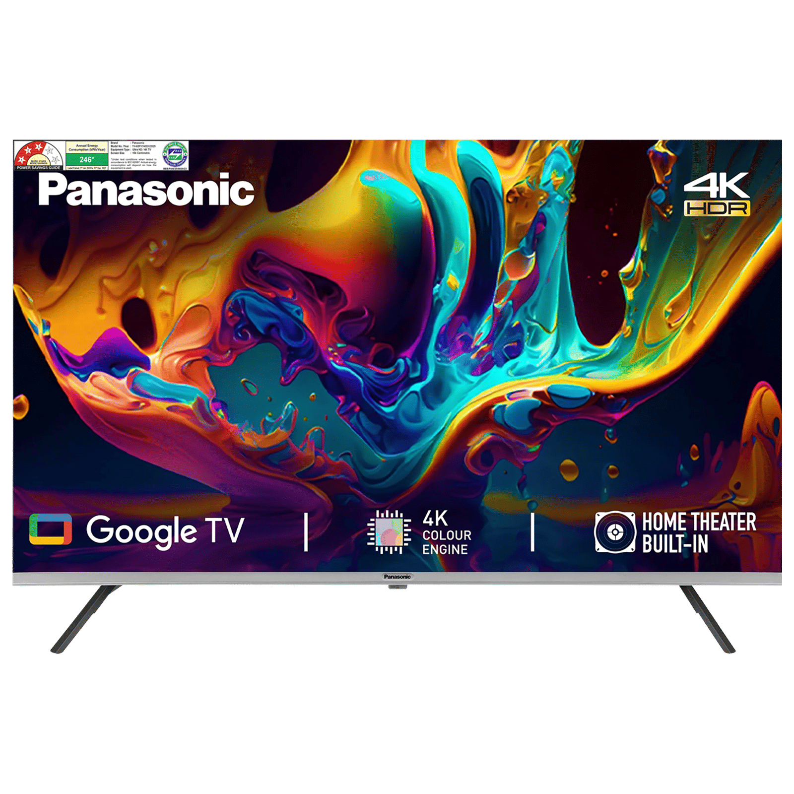 Panasonic 165.1 cm (65 inch) 4K Ultra HD LED Smart Google TV with Dolby Digital (2025 model)