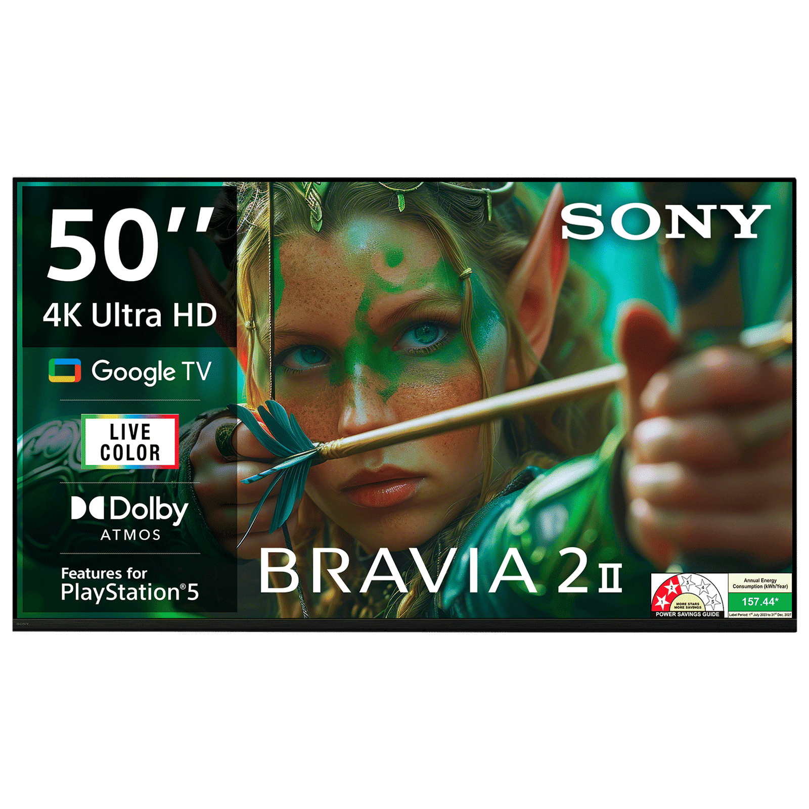 Buy SONY BRAVIA 2 II 50 inch 4K Ultra HD Smart TV - Image 1