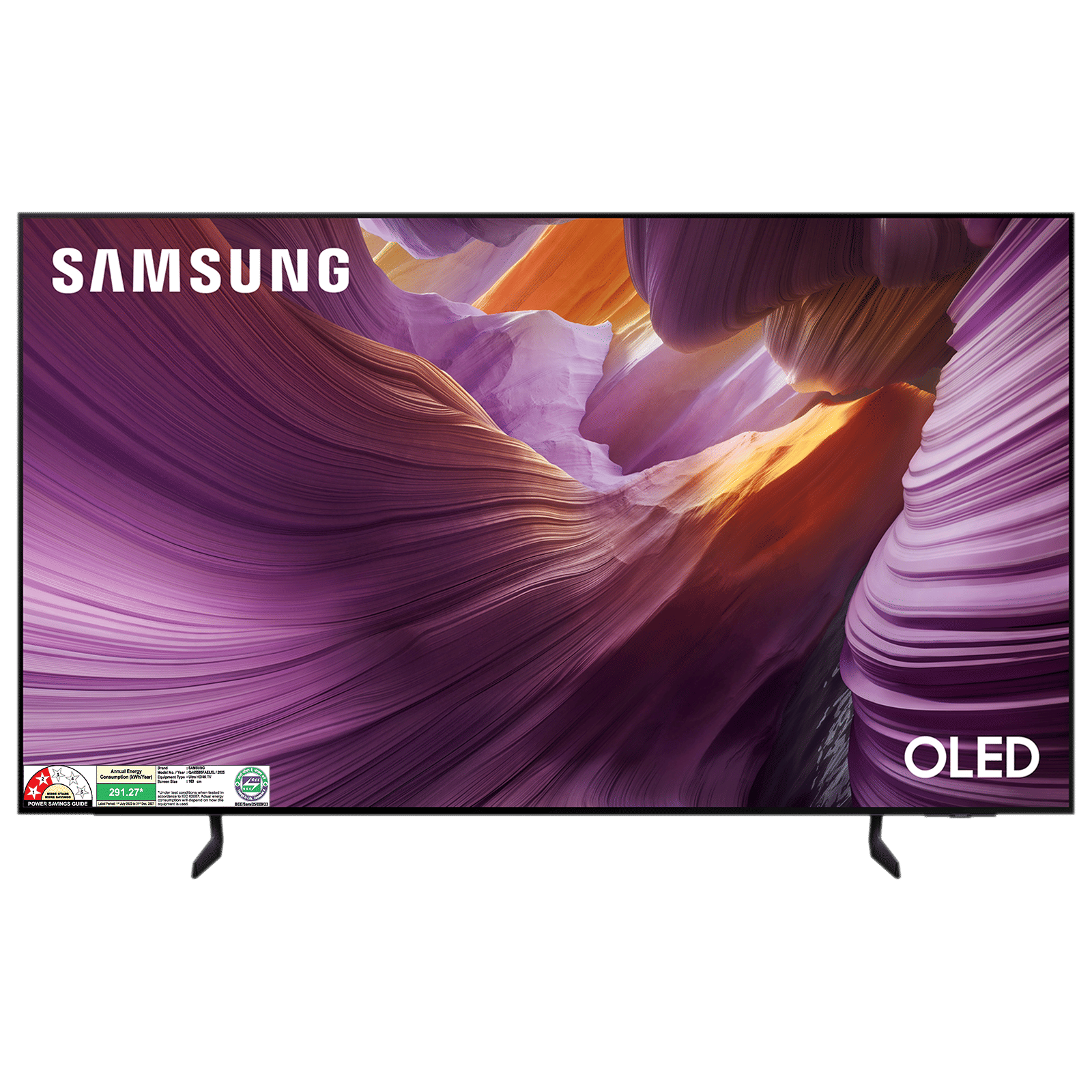 SAMSUNG S85F 163 cm (65 inch) OLED 4K Ultra HD Tizen TV with Dolby Atmos (2025 Model)
