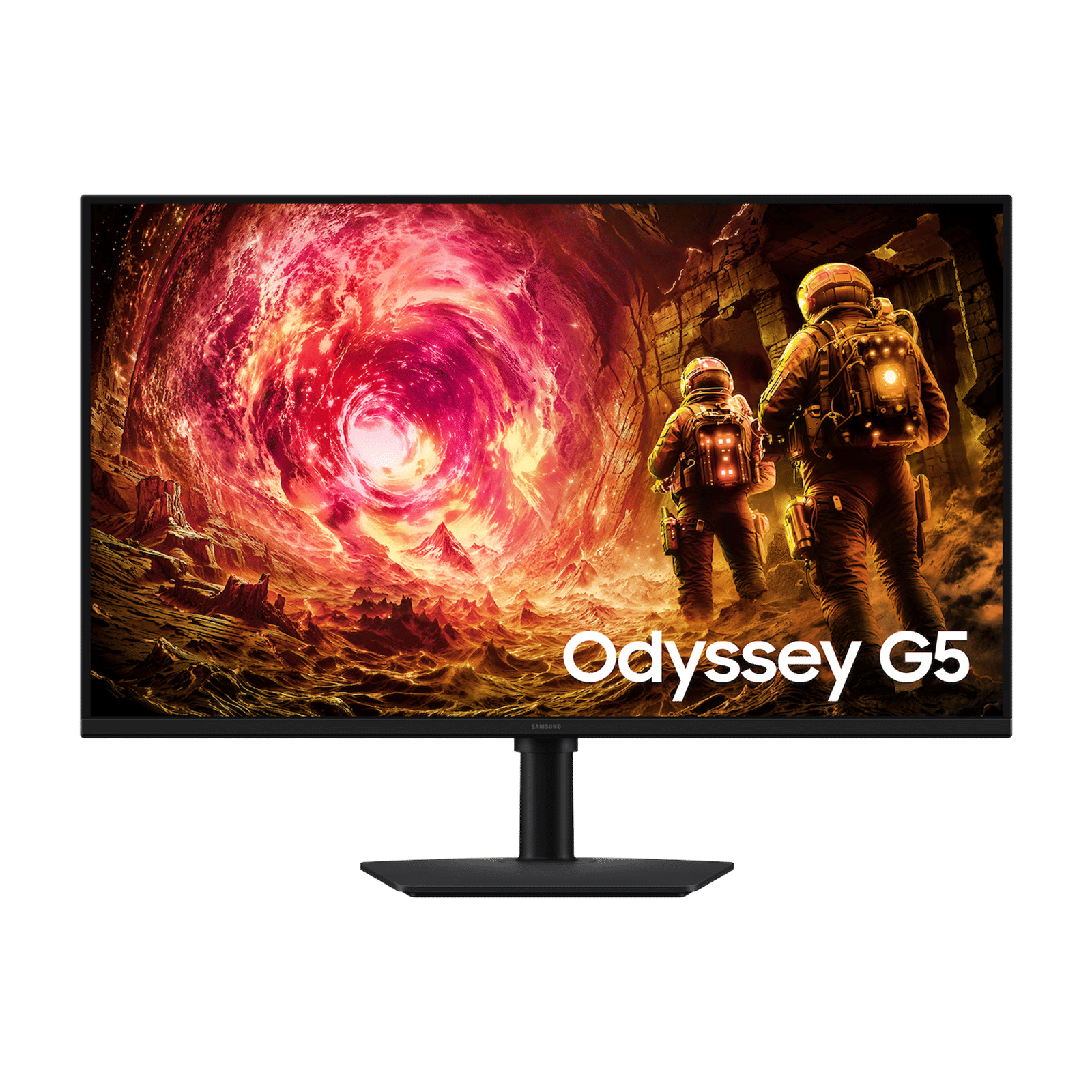 Samsung Odyssey G5 80 cm (32 inch) QHD Fast IPS Panel LCD Height Adjustable Gaming Monitor with Virtual Aim Point