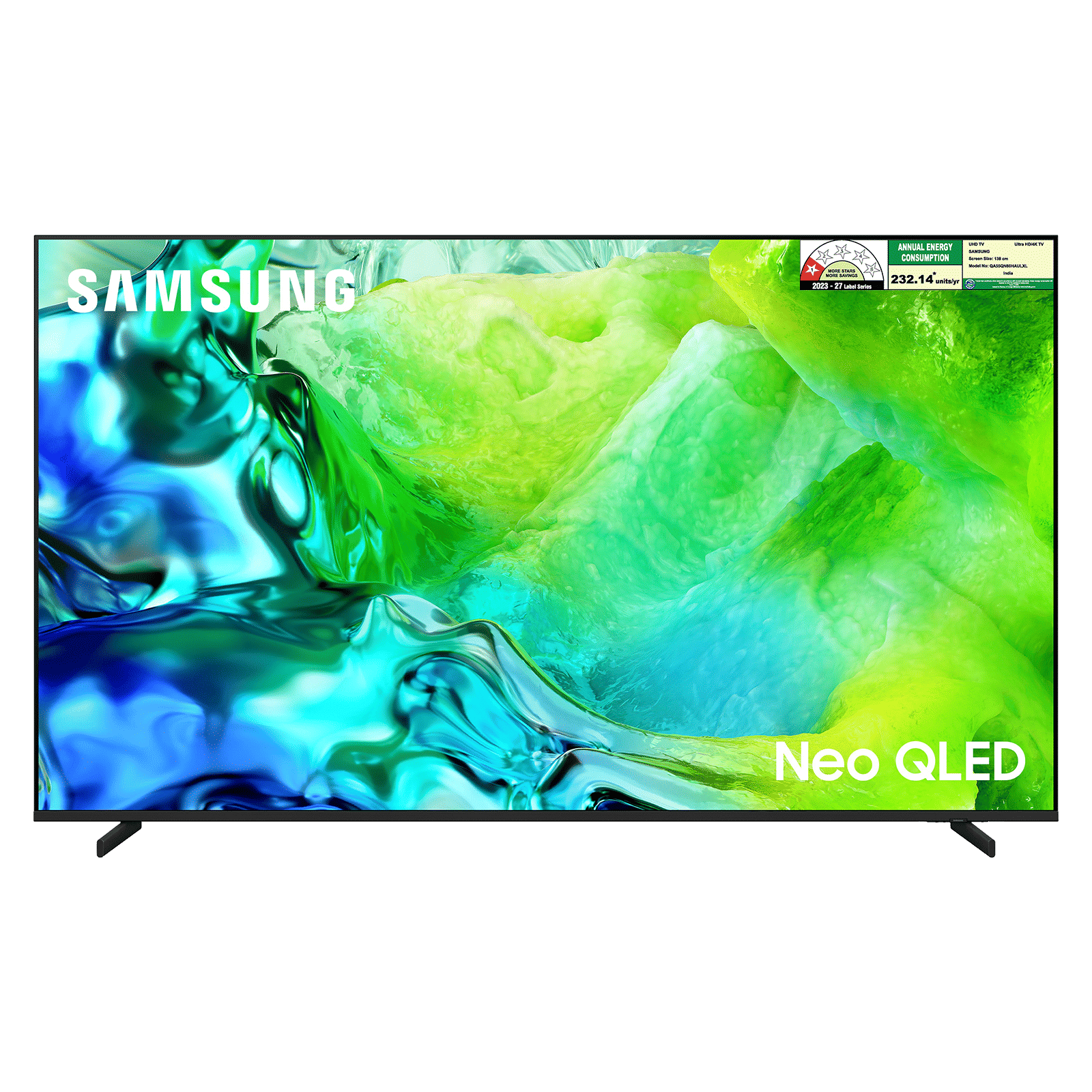 Samsung QN80H 138 cm (55 inch) QLED 4K Ultra HD Smart Tizen TV with Samsung Vision AI Companion (2026 model)
