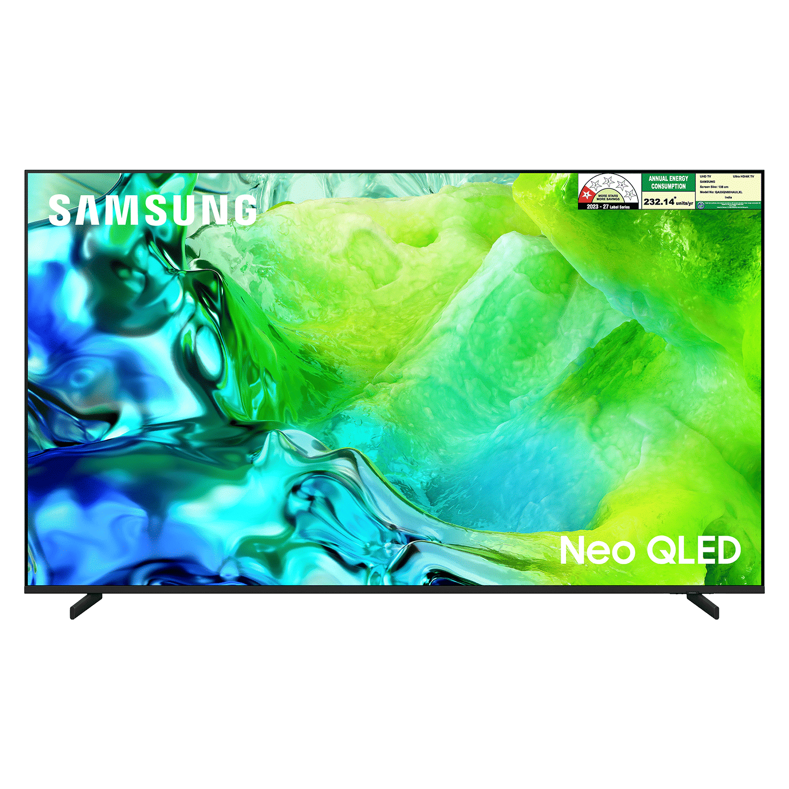 Samsung QN80H 138 cm (55 inch) 1 Star QLED 4K Ultra HD Smart Tizen TV with Samsung Vision AI Companion (2026 model)